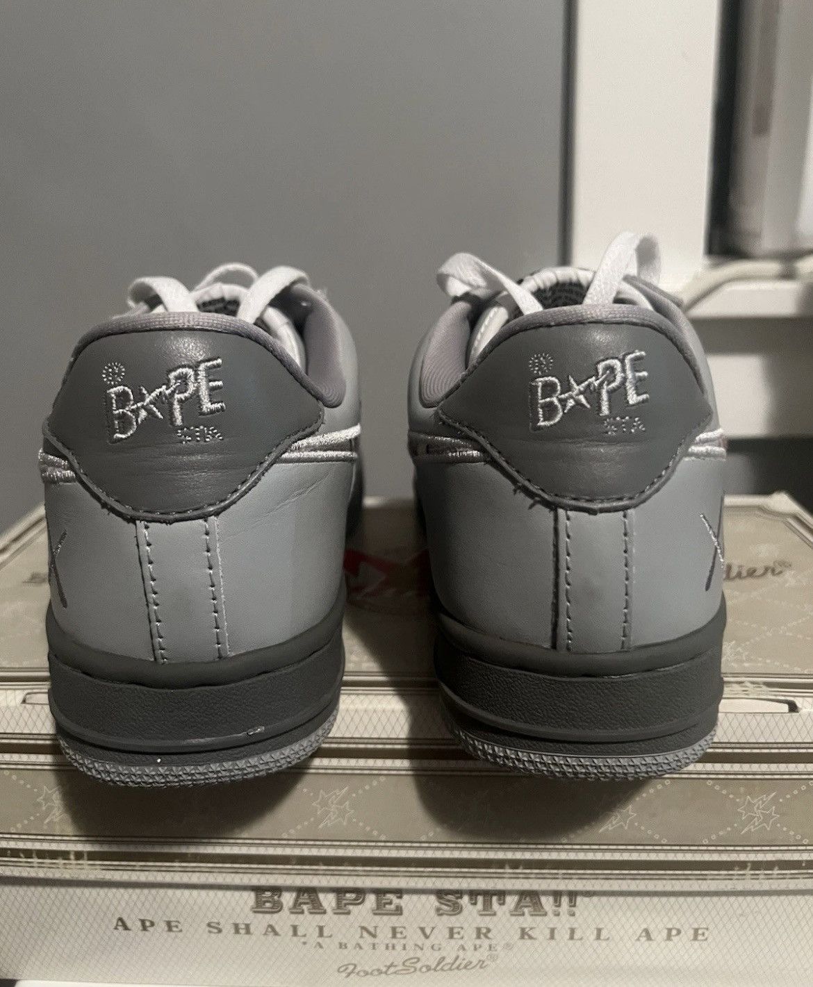 Bape × Kaws RARE OG 2005 A BATHING APE X KAWS BAPESTA Size US 8 / EU 41 - 4 Thumbnail