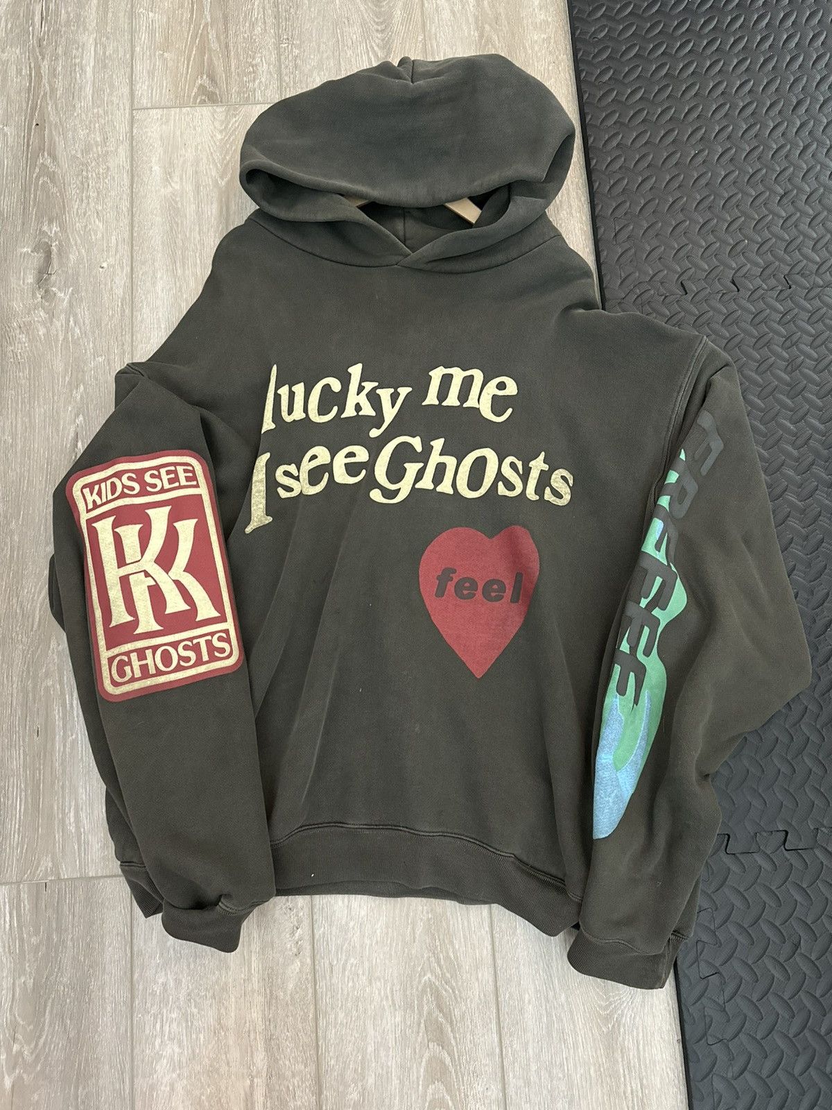 Lucky me I see ghosts KSG hoodie Camp flog gnaw 2018 CPFM