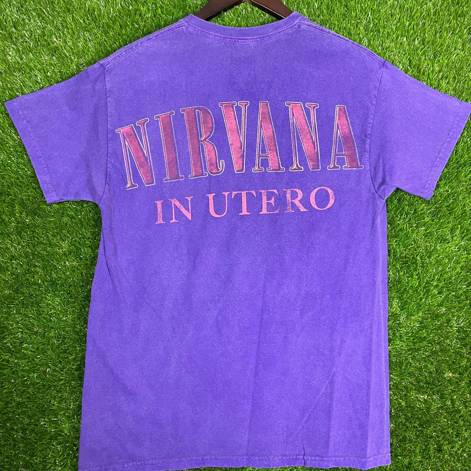 Nirvana Nirvana in Utero Rock T-shirt size Small Size US S / EU 44-46 / 1 - 5 Thumbnail