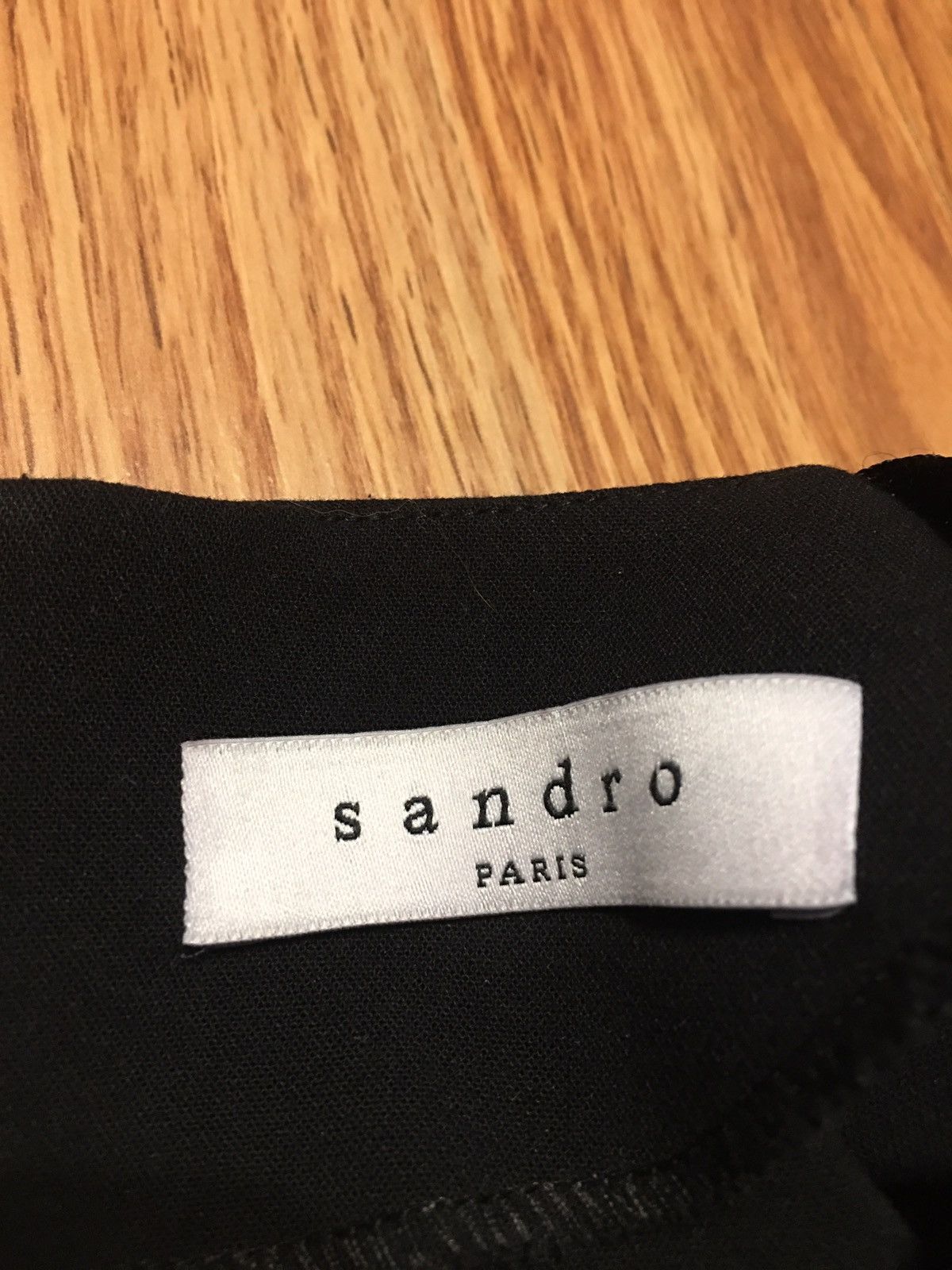 Sandro Sandro Paris Black Designer Dress Size 1 Size S / US 4 / IT 40 - 8 Thumbnail