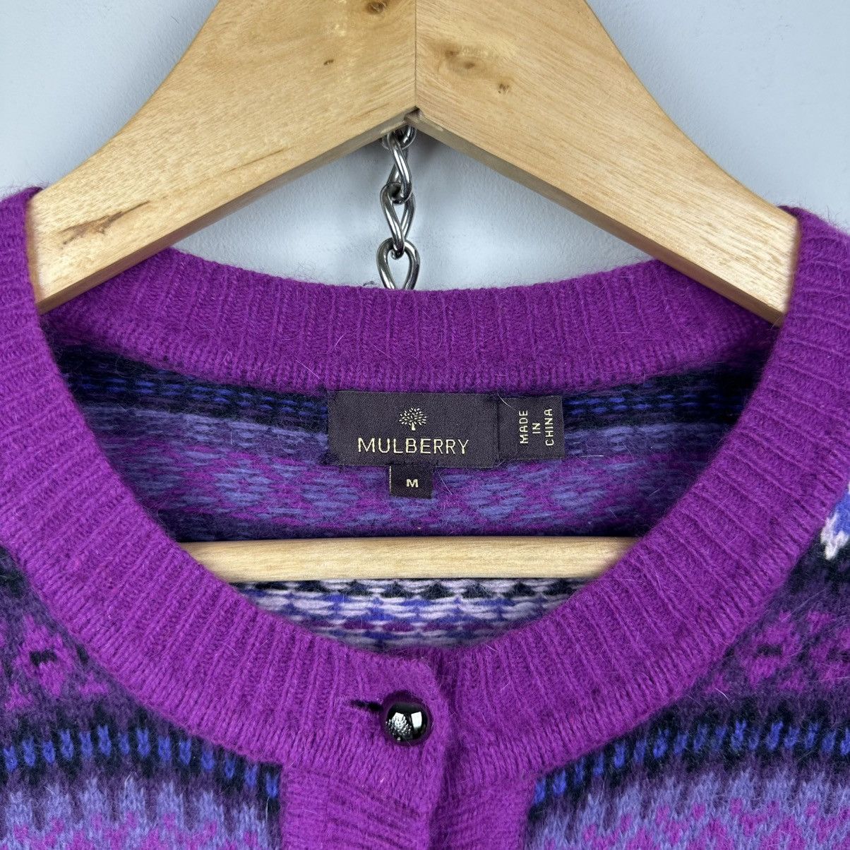 Mulberry Vintage Mulberry Wool Cardigan/Sweater Size M / US 6-8 / IT 42-44 - 12 Thumbnail