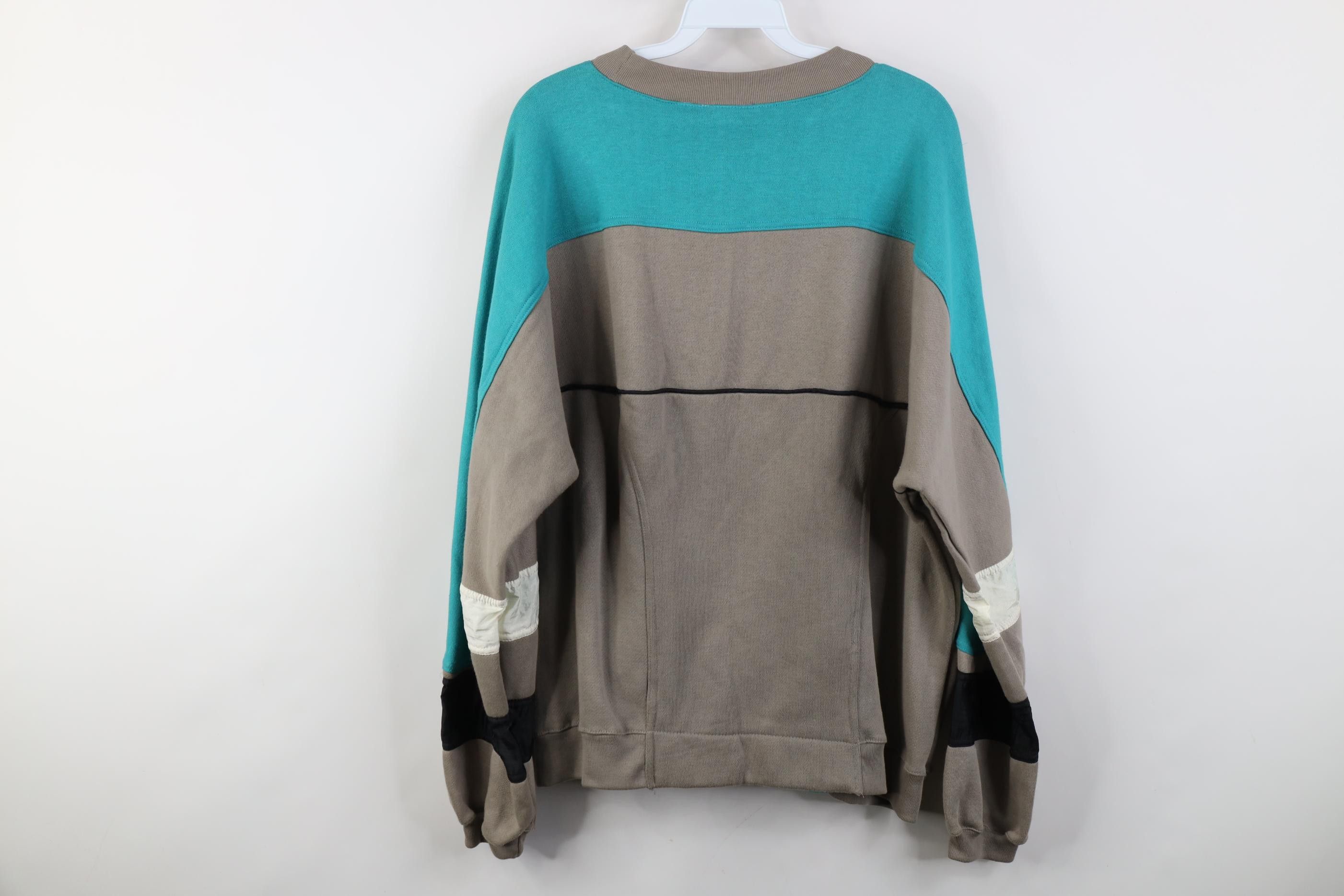 Vintage Deadstock Vintage 90s Streetwear Block Bullseye Sweatshirt Size US S / EU 44-46 / 1 - 9 Thumbnail