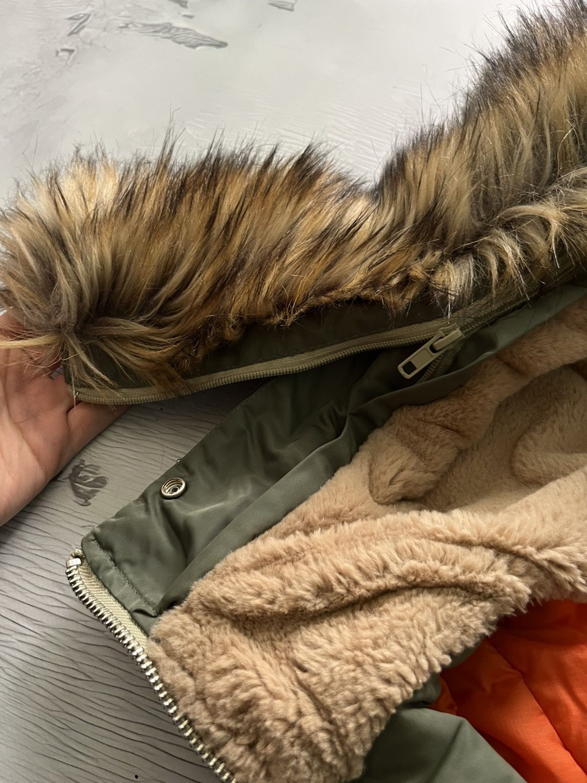 Schott Schott Vintage Jacket Parka Avant Garde Streetwear Olive Size S / US 4 / IT 40 - 14 Thumbnail