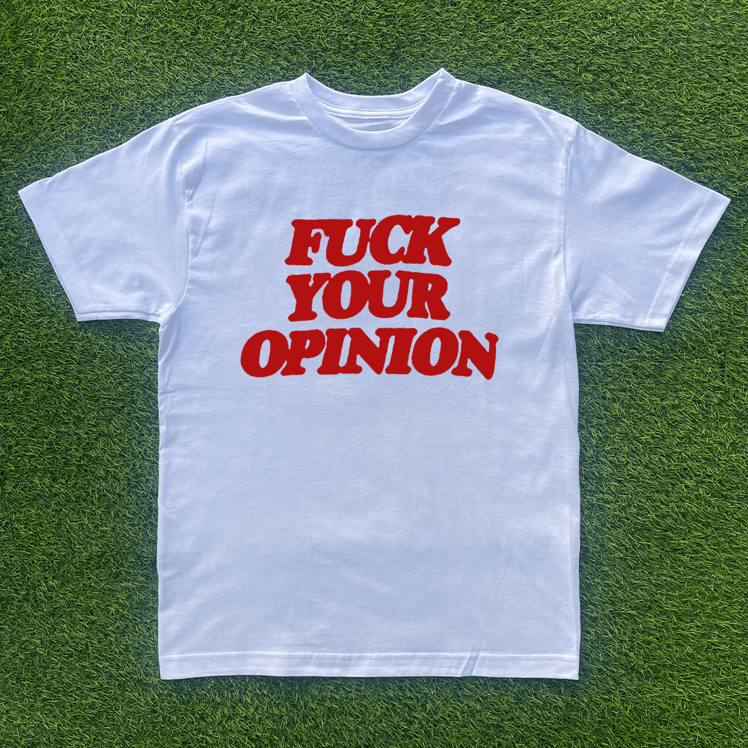 Vintage F YOUR OPINON TSHIRT Size US M / EU 48-50 / 2 - 1 Preview