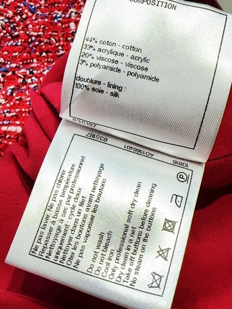 Chanel Chanel 19P Spring and Summer Preview Series Red Ruffle Mix Size XS / US 0-2 / IT 36-38 - 7 Thumbnail
