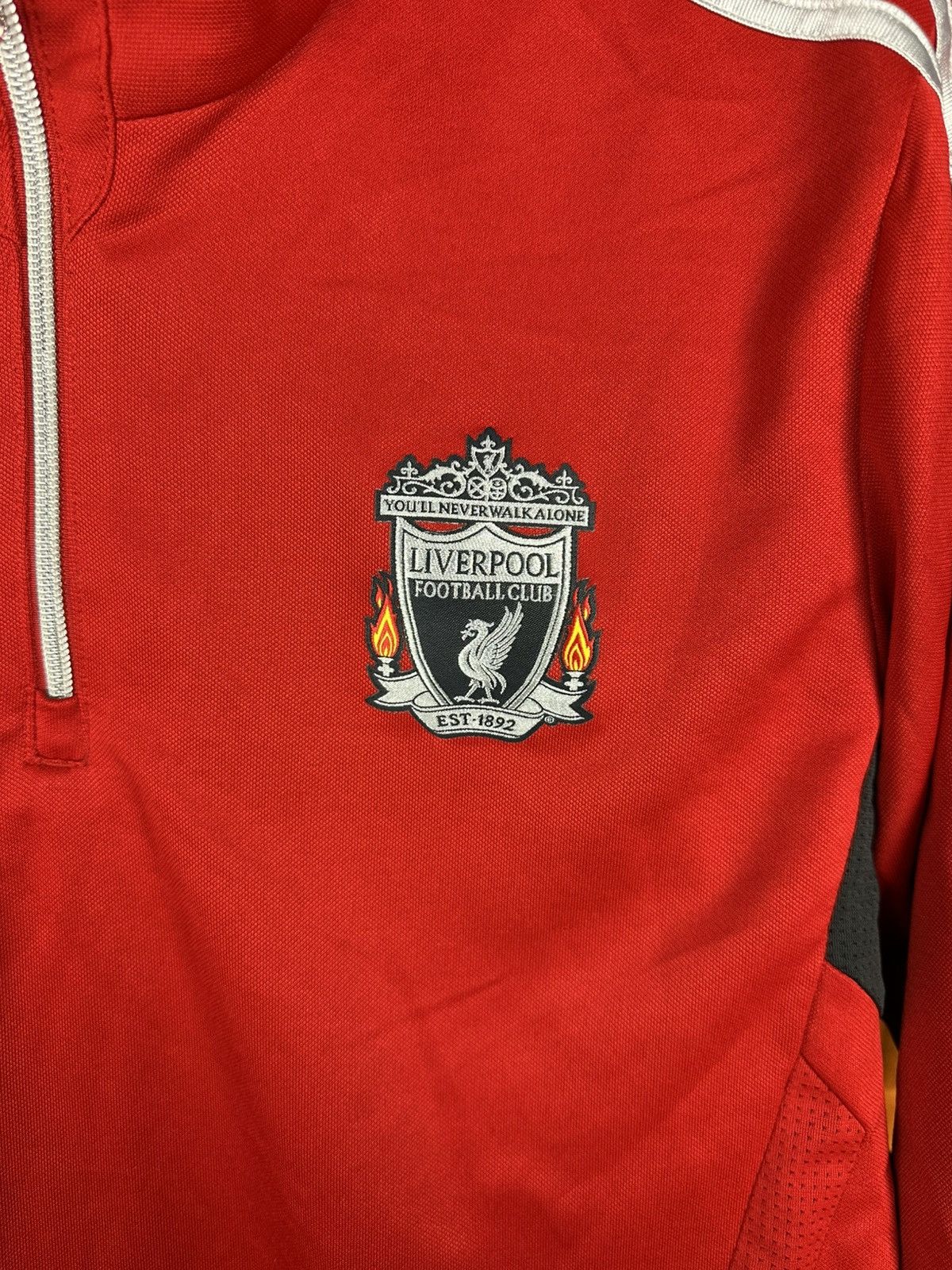 Adidas Vintage Adidas Liverpool Football Jacket Soccer Track Top Size US L / EU 52-54 / 3 - 9 Thumbnail