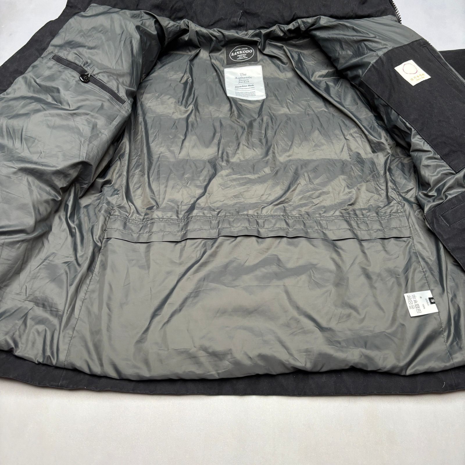 Other Hayachine Made Authentic Down Jacket Full Zip S Size US S / EU 44-46 / 1 - 9 Thumbnail