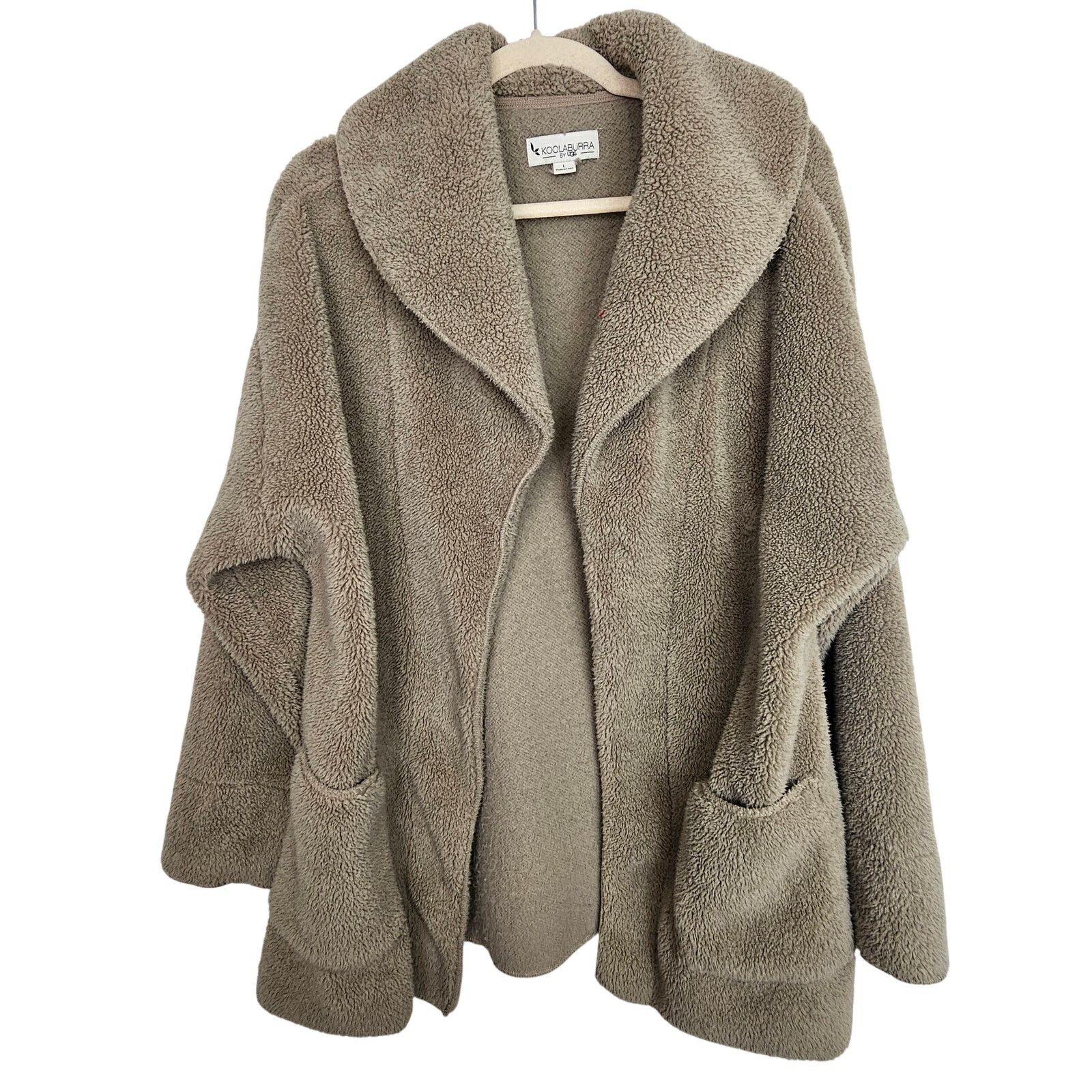 Koolaburra Koolaburra by Ugg Women Open Front Cardigan Sweater Size L Size L / US 10 / IT 46 - 1 Thumbnail