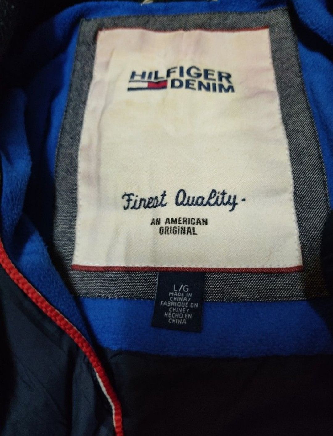 Tommy Hilfiger Tommy's Hilfiger Quilted Jacket Size US L / EU 52-54 / 3 - 5 Thumbnail
