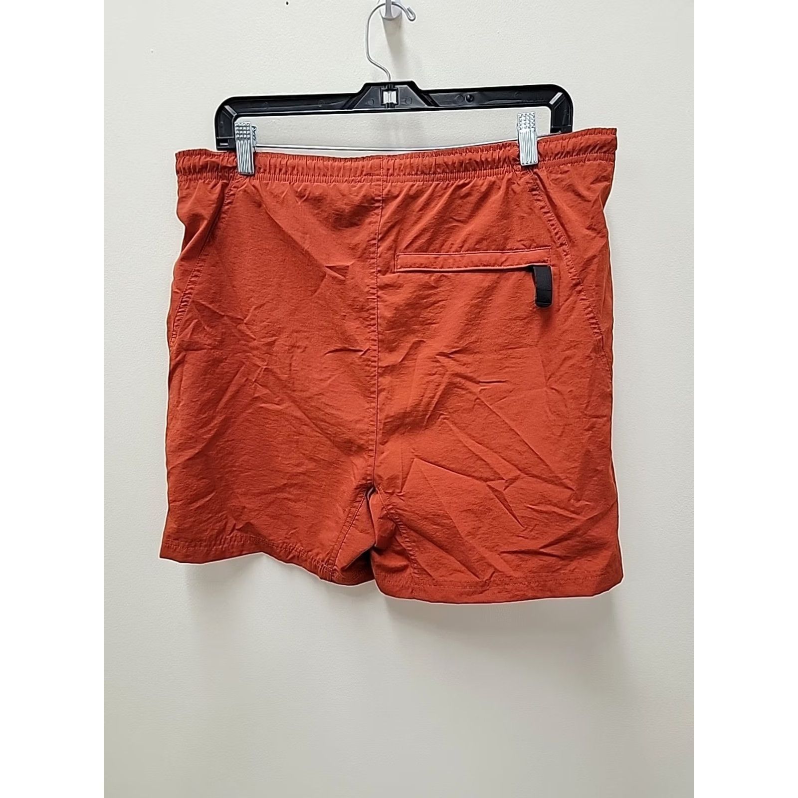 Nike VINTAGE Nike ACG Swim Shorts Trunks Polyester Orange Mens Size Small Size US 29 - 4 Thumbnail