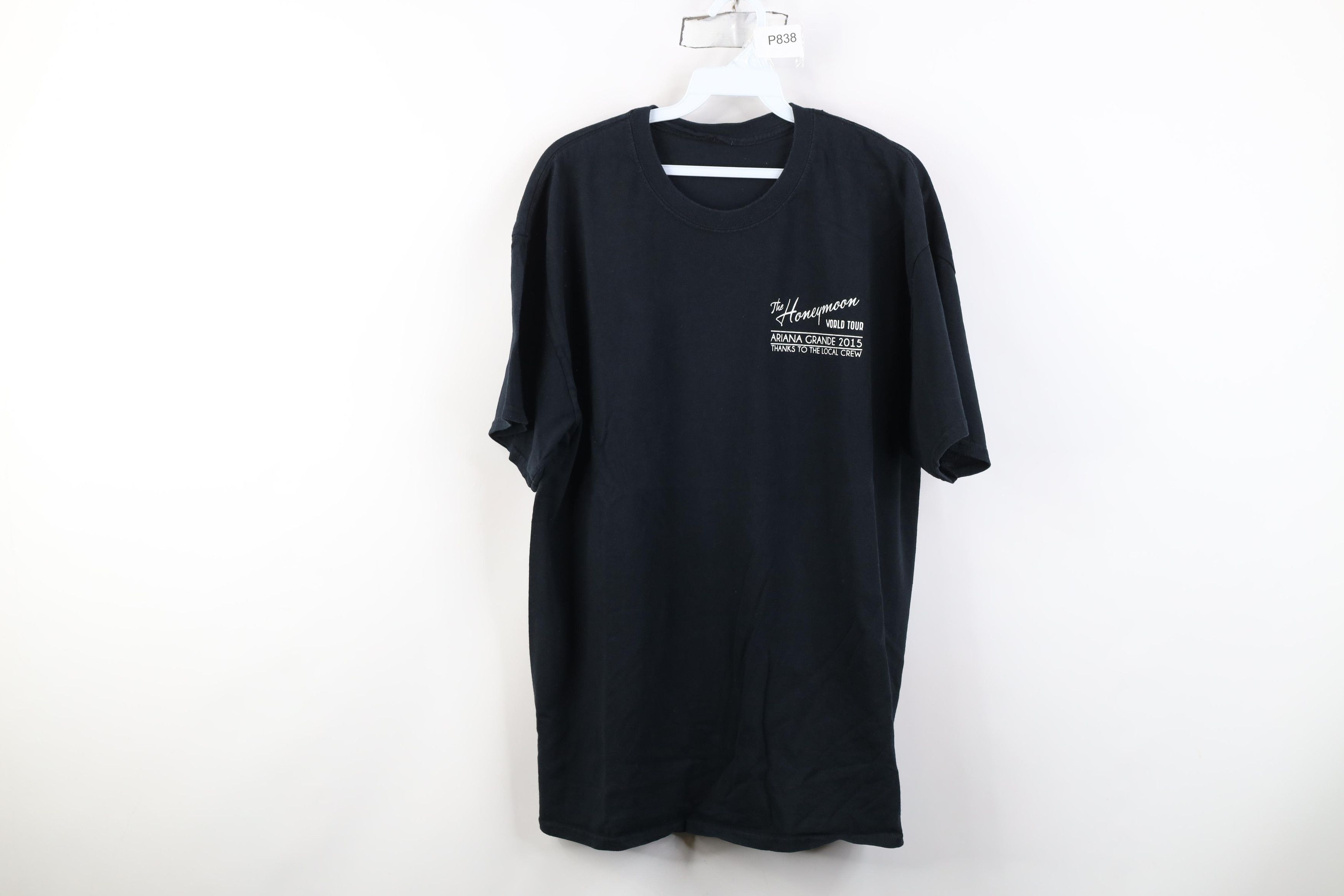 Vintage Y2K Crew 2015 The Honeymoon World Tour Ariana Grande T-Shirt Size US XL / EU 56 / 4 - 1 Thumbnail