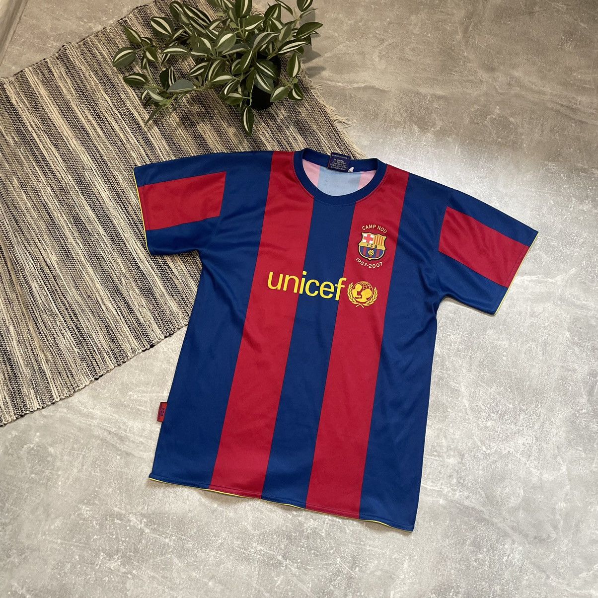 Jersey Soccer Jersey Streetwear Unicef FCB HENRY BARCELONA 2007 away jersey 90s 80s camp you Grailed