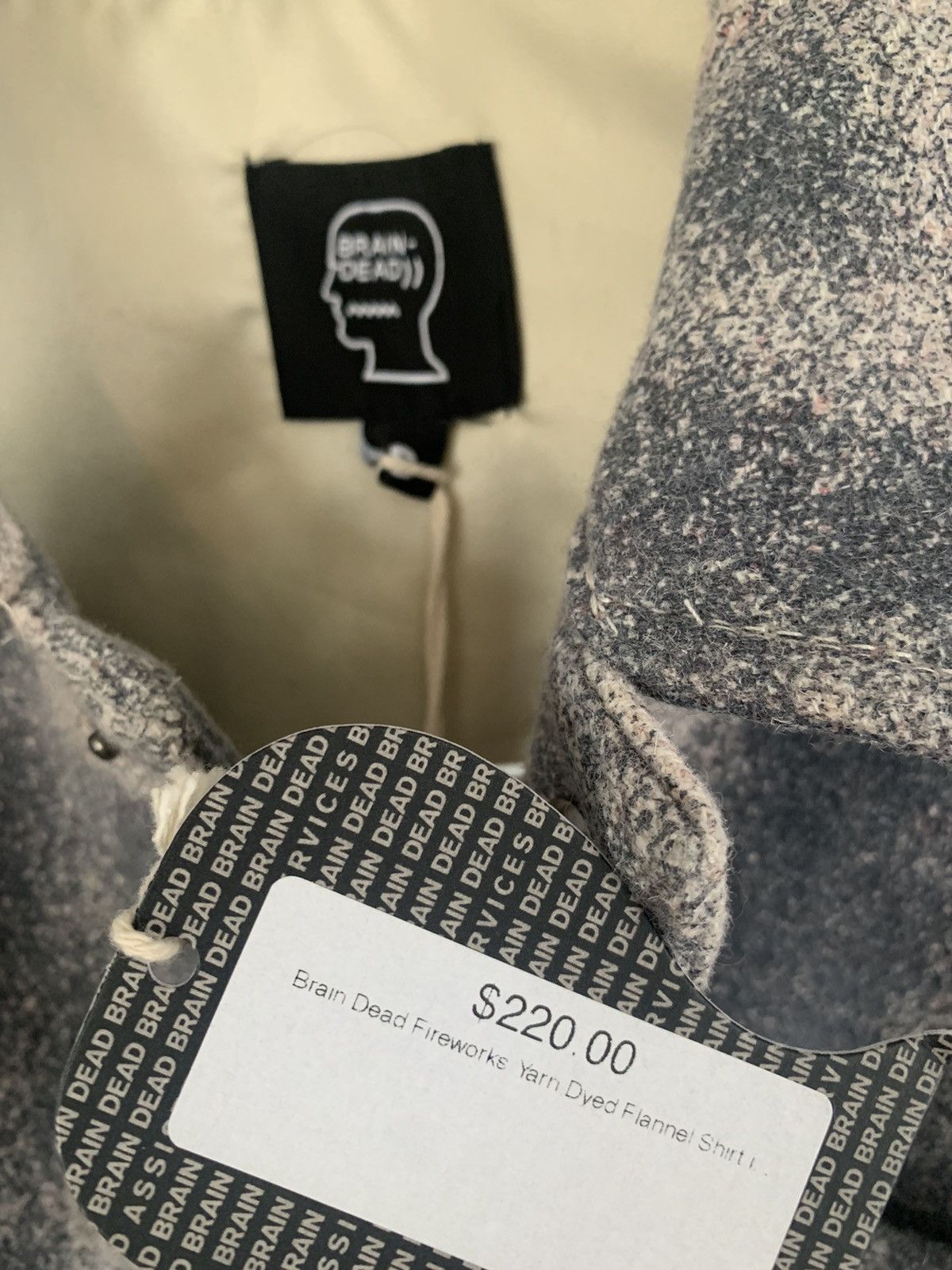 Brain Dead Brain Dead Fireworks Yarn Dyed Flannel Shirt Jacket Size US S / EU 44-46 / 1 - 5 Thumbnail