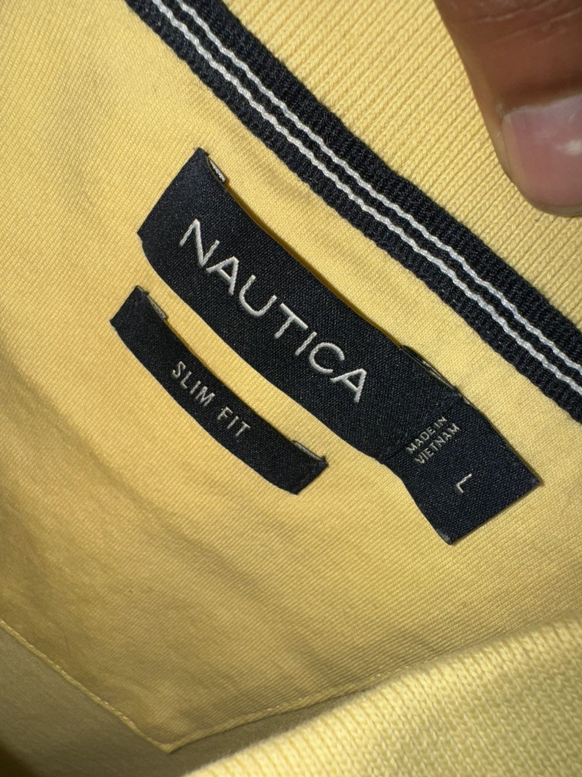 Nautica Nautica Collar Dress Shirt Size US L / EU 52-54 / 3 - 2 Thumbnail