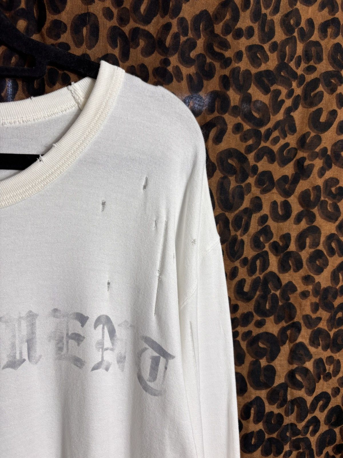 Mastermind Japan Mastermind Japan Distressed Long Sleeve Size US L / EU 52-54 / 3 - 13 Thumbnail
