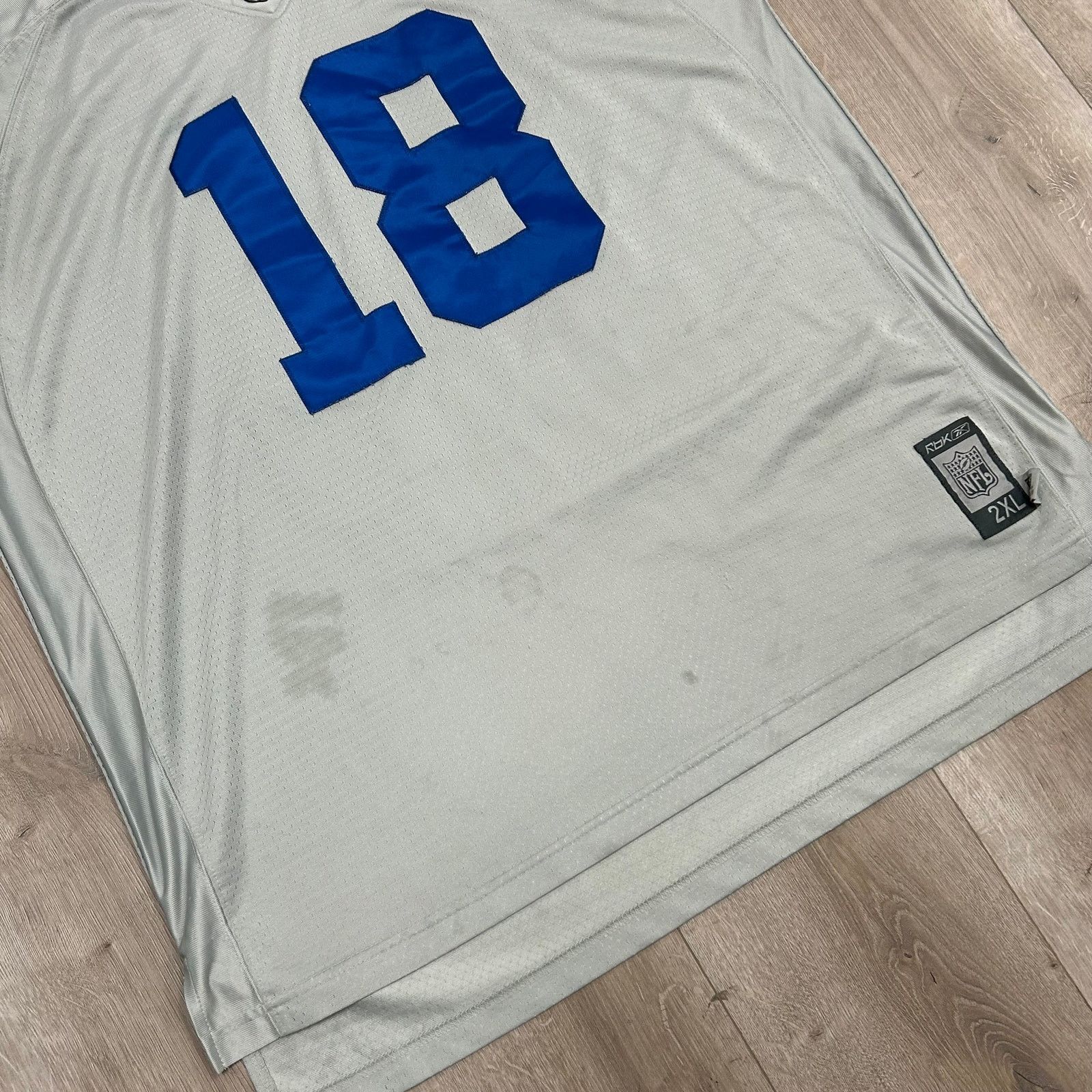 NFL Reebok Indianapolis Colts Peyton Manning #18 jersey size 2XL Size US XXL / EU 58 / 5 - 3 Thumbnail