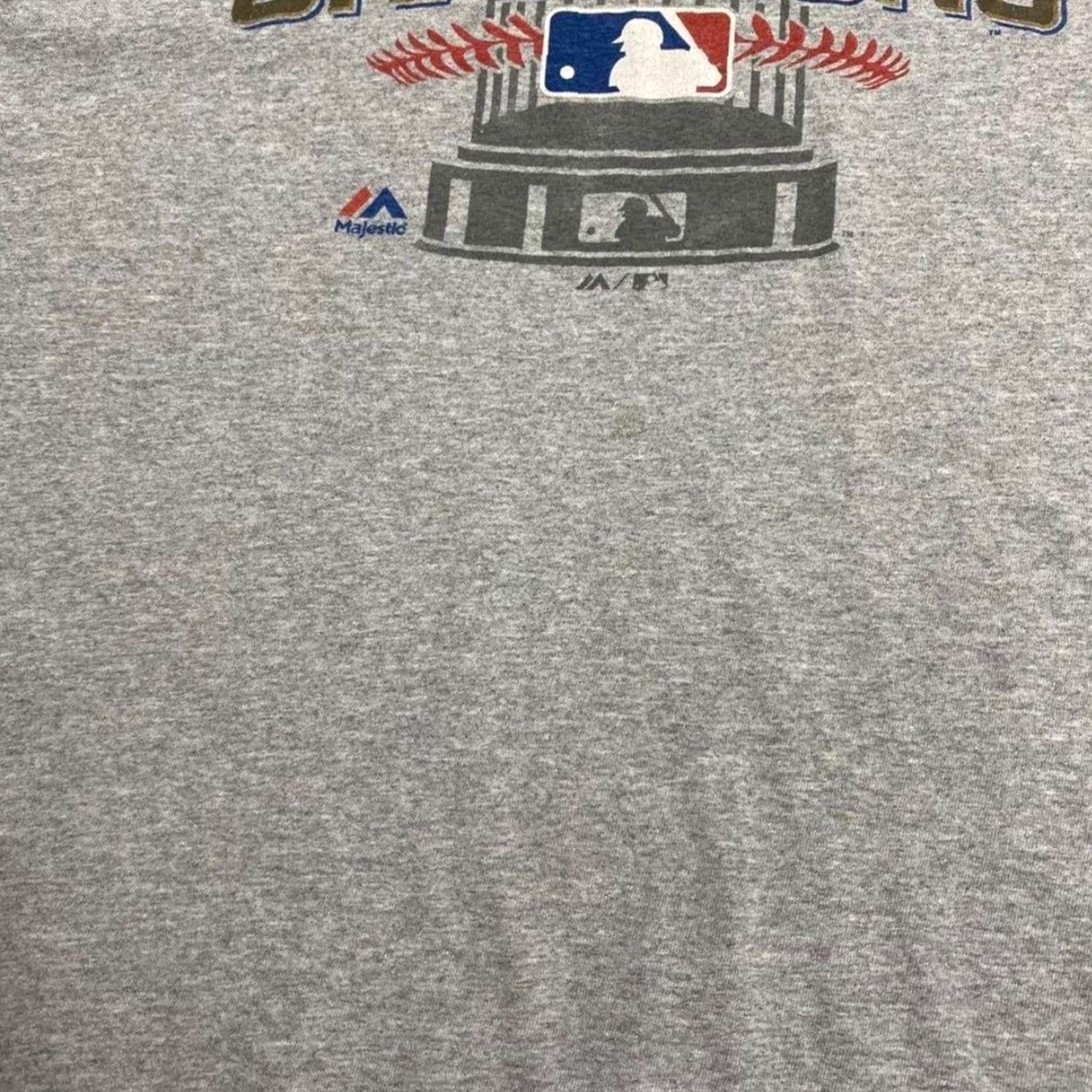 MLB MLB Chicago Cubs “2016 World Series Champions” Baseball Graphic Grey T-Shirt XL Size US XL / EU 56 / 4 - 4 Thumbnail
