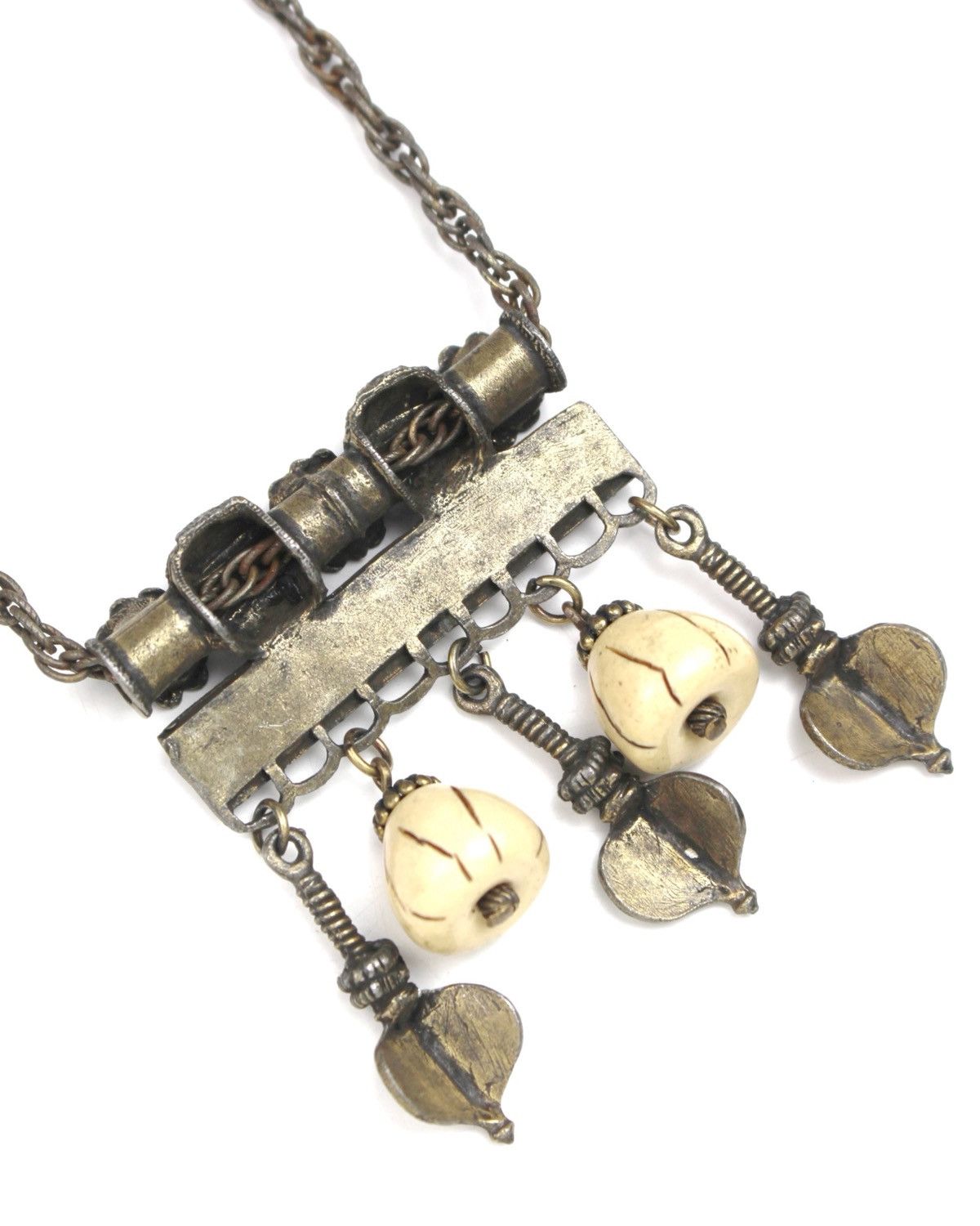 If Six Was Nine 2000S JAPANESE MADE NOMAD CHIME TRIBAL CHARM NECKLACE Size ONE SIZE - 4 Thumbnail