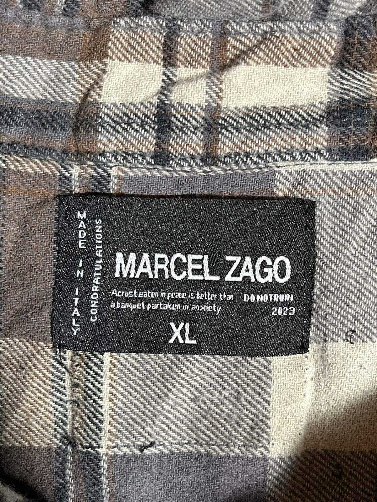 Marcel Zago Marcel Zago Steakle Flannel XL Size US XL / EU 56 / 4 - 5 Thumbnail