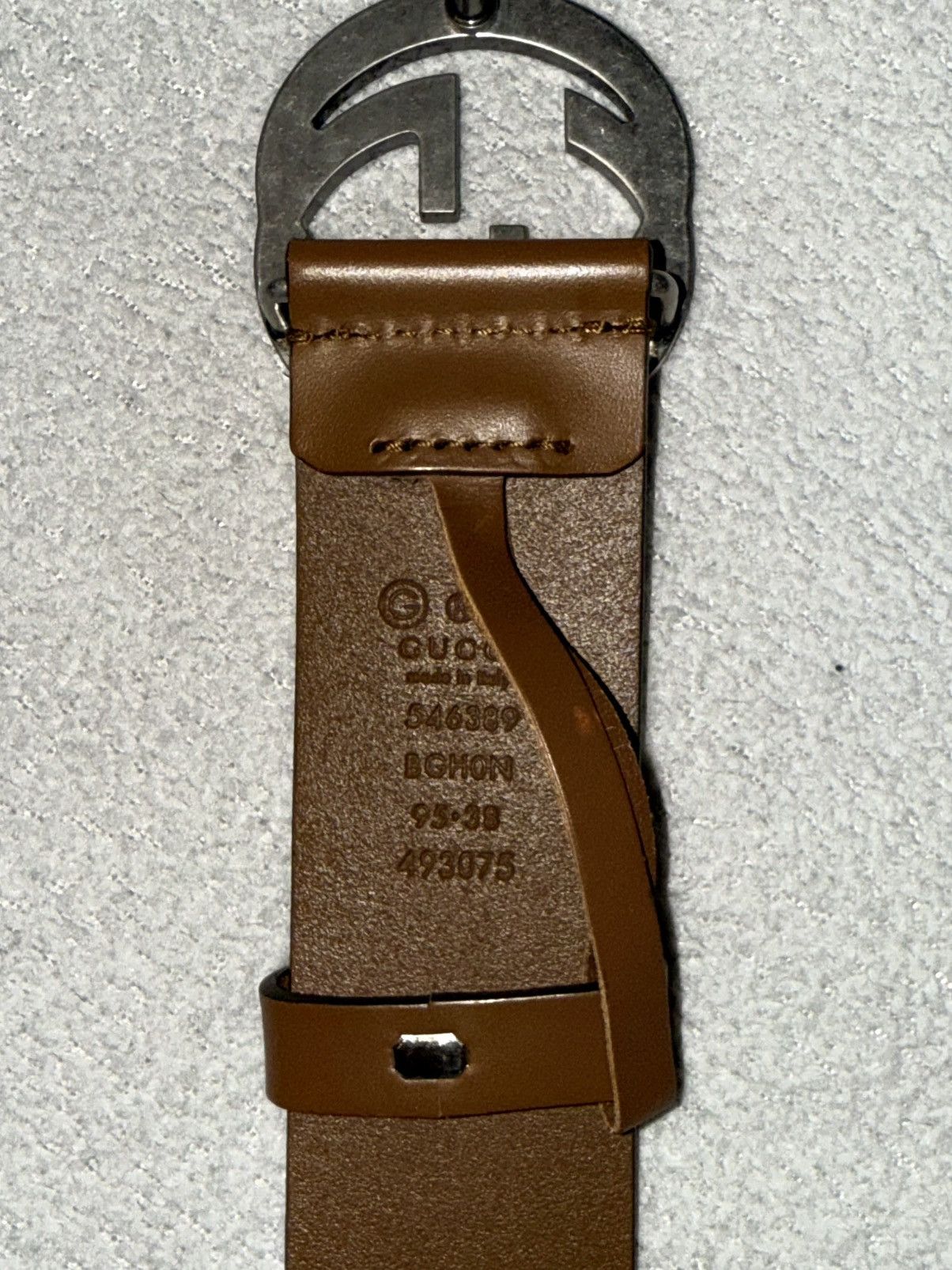 Gucci Gucci Interlocking G Buckle Belt Size 34 - 4 Thumbnail