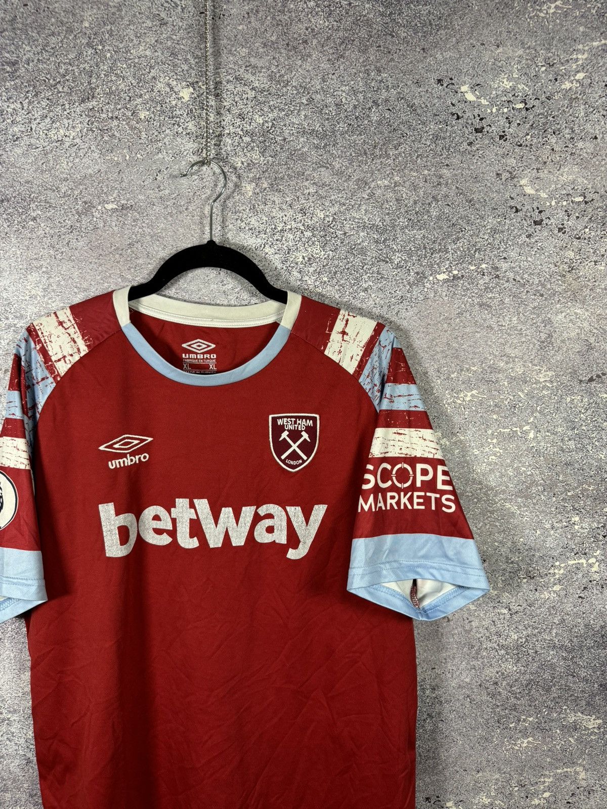 Vintage Vintage West Ham United 2022/23 Umbro Fan Jersey Blokcore XL Size US XL / EU 56 / 4 - 2 Thumbnail