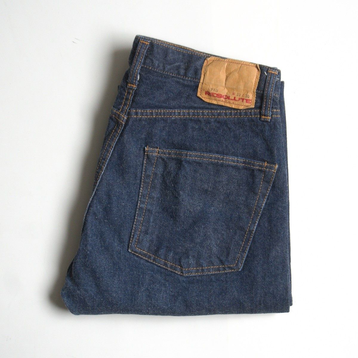 RESOLUTE RESOLUTE 710 Jeans Made in Japan Size 33×30 Size US 33 - 1 Thumbnail