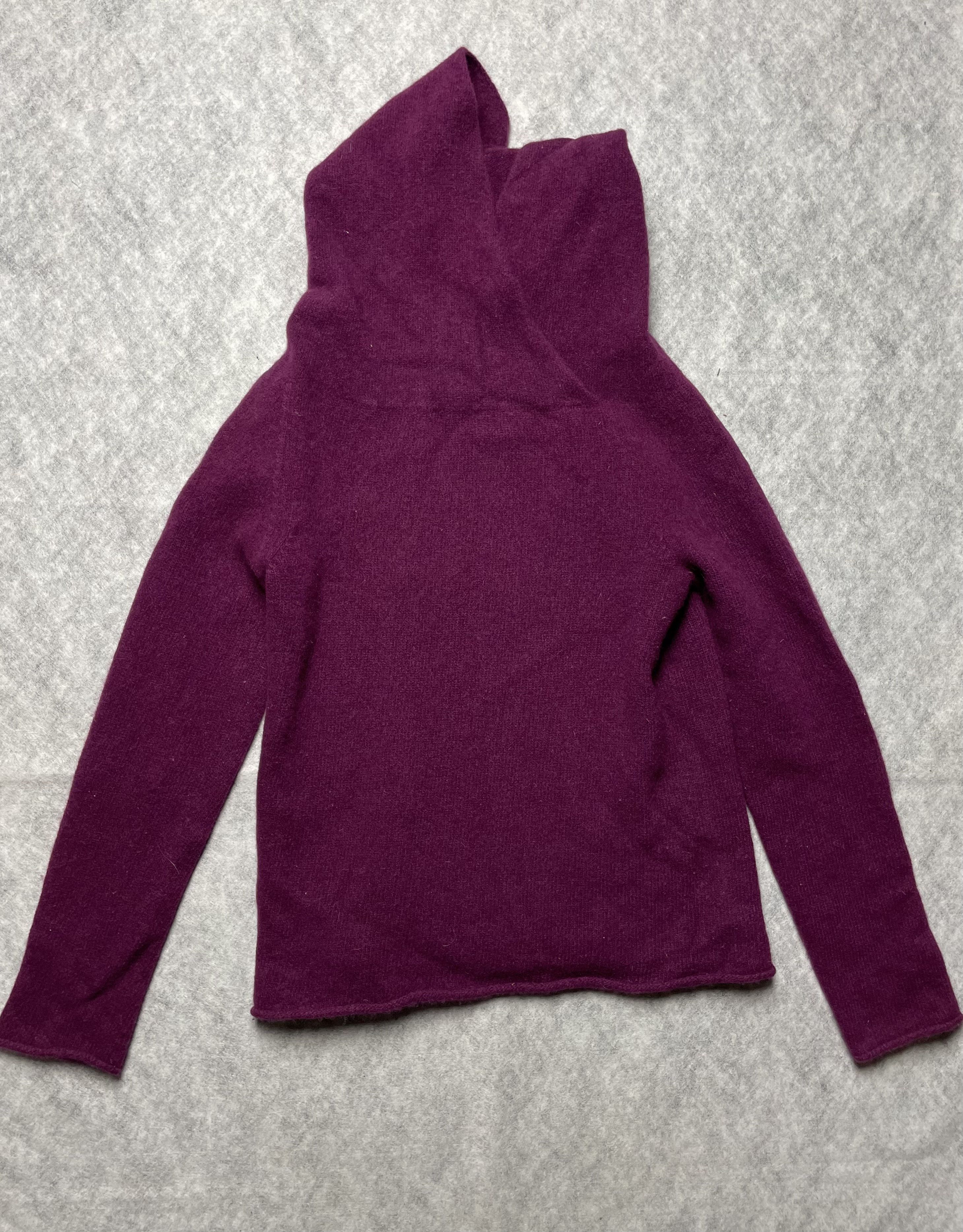 Other Celtic & Co Collared Slouch Jumper Wool Burgundy Size M Size M / US 6-8 / IT 42-44 - 6 Thumbnail