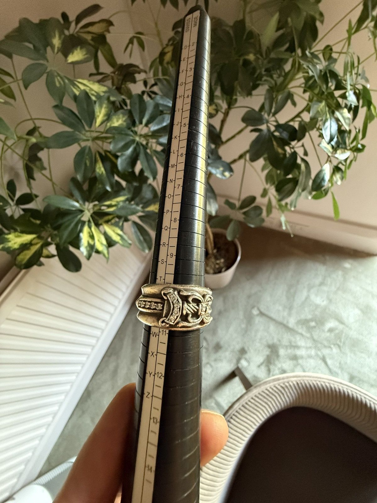 Chrome Hearts CH chrome hearts diamond dagger ring pave Size ONE SIZE - 8 Thumbnail