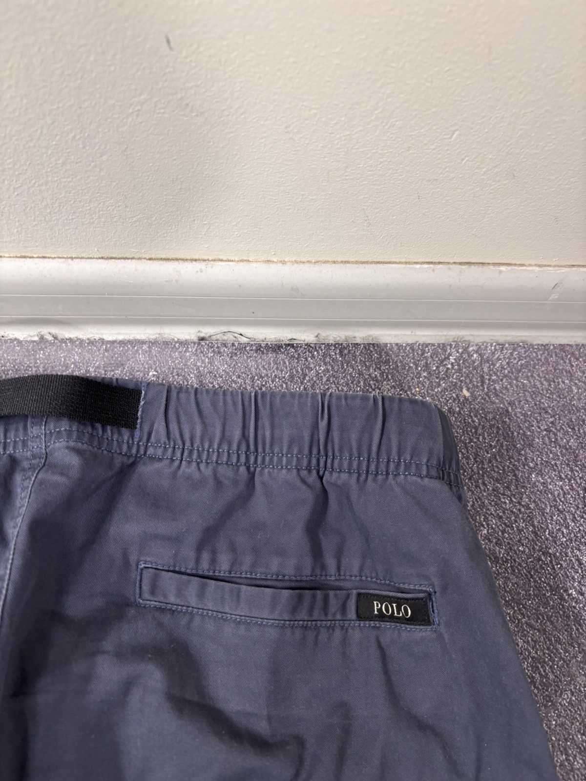 Polo Ralph Lauren Polo Ralph Lauren Men’s Navy Blue Classic Fit Belted Pants Size US 36 / EU 52 - 21 Thumbnail