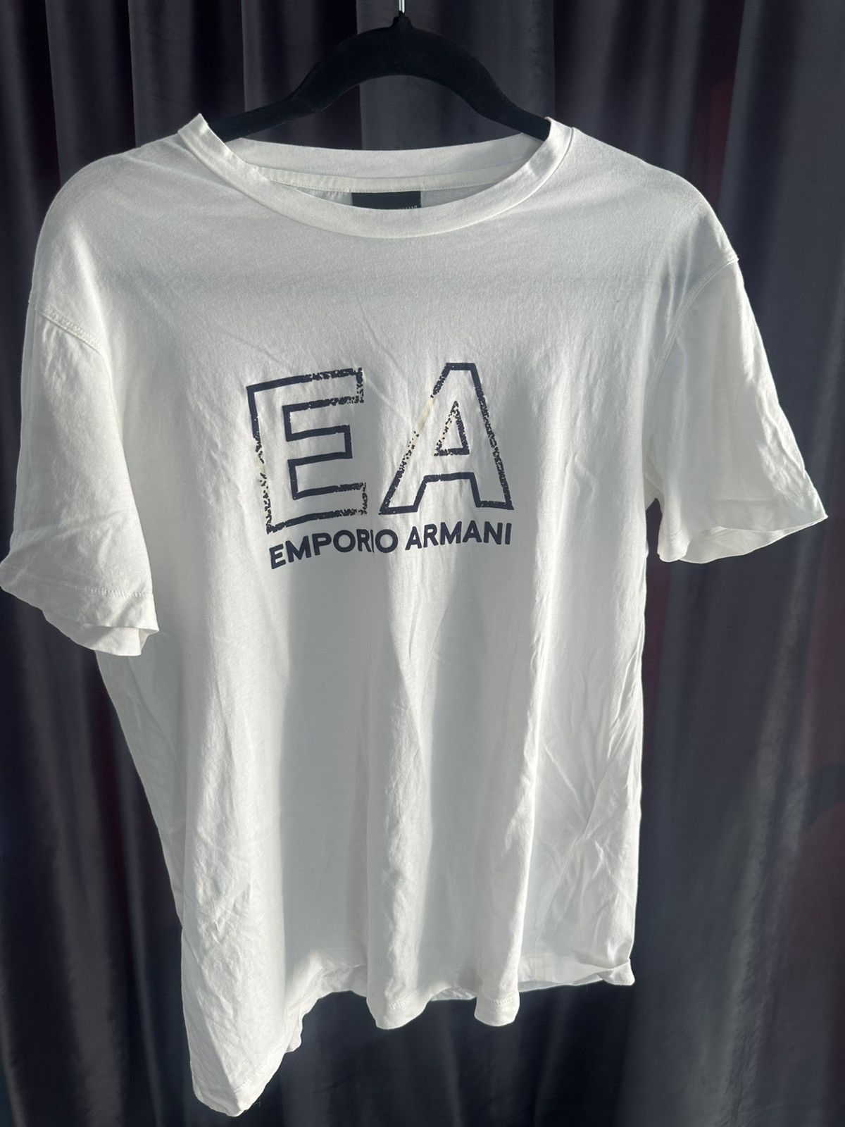 Armani × Emporio Armani × Giorgio Armani Emporio Armani white t-shirt Size US L / EU 52-54 / 3 - 1 Thumbnail