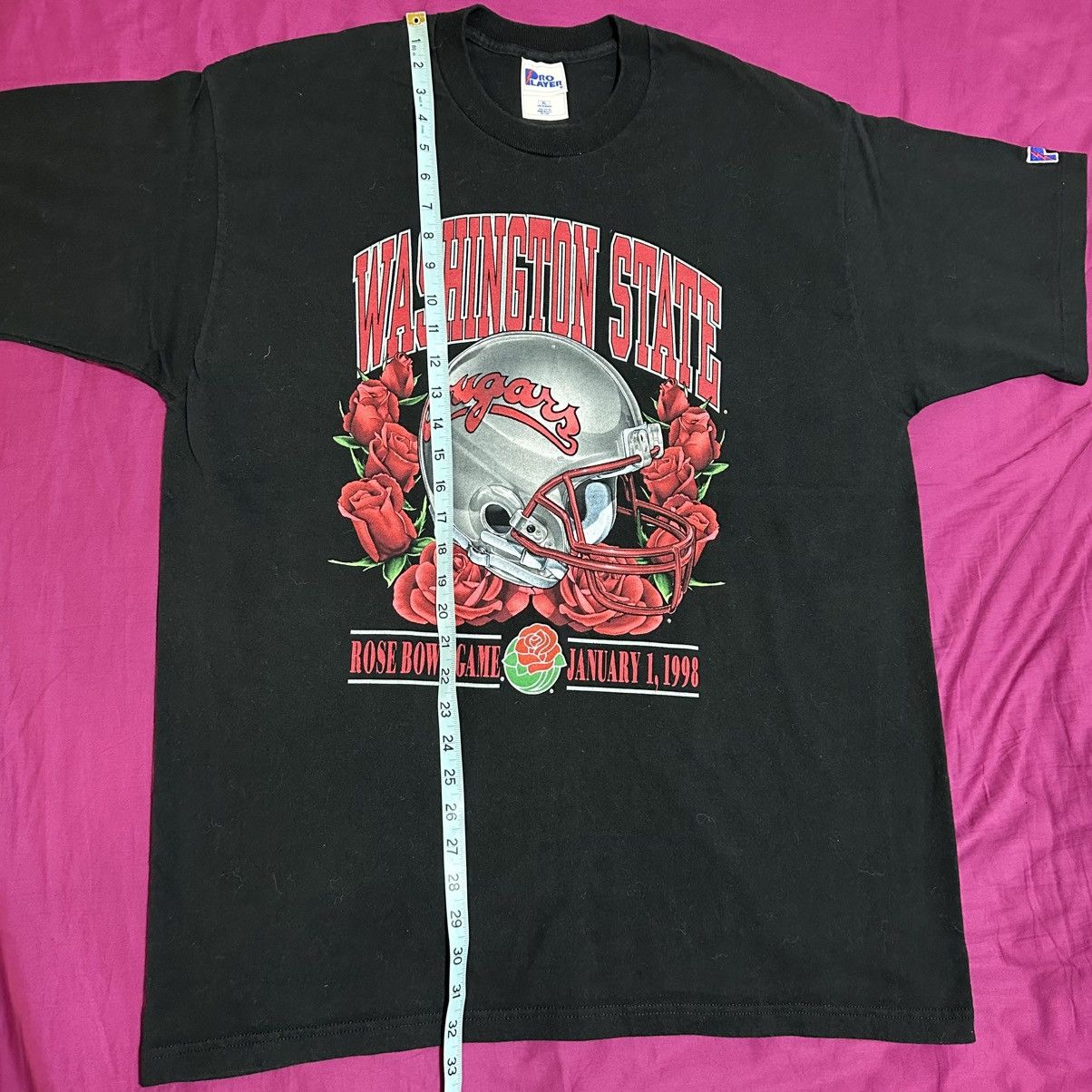 Pro Player × Vintage Vintage Washington State Cougars T Shirt XL Pro Player Size US XL / EU 56 / 4 - 4 Thumbnail