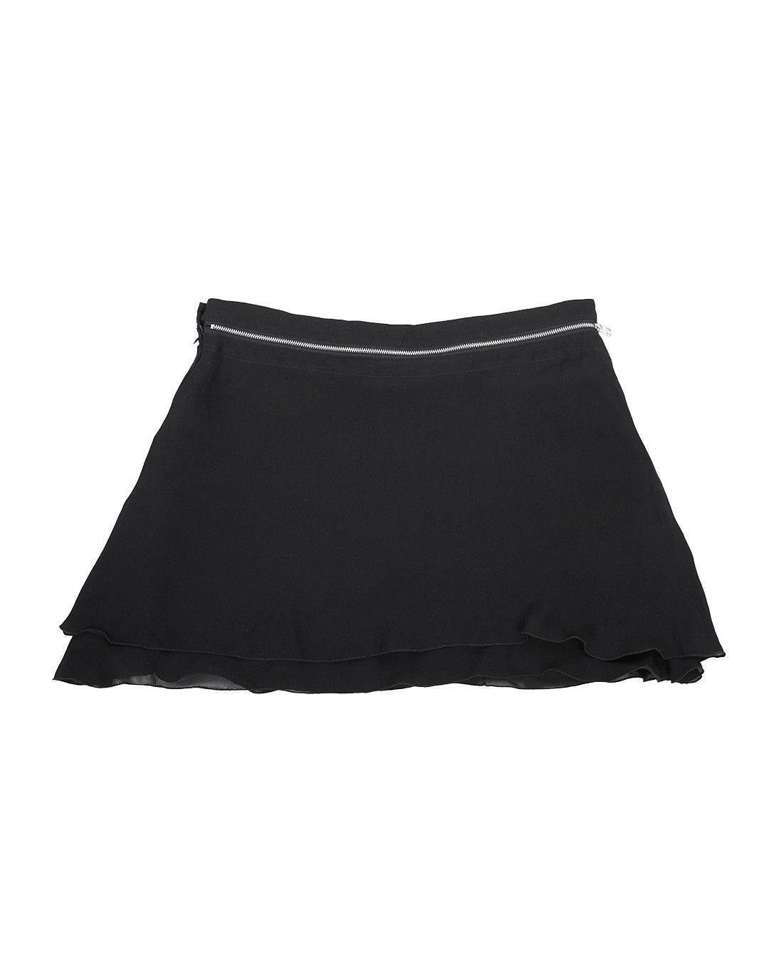 Dirk Bikkembergs Dirk Bikkembergs Mini Viscose Skirt Size 30" / US 8 / IT 44 - 3 Thumbnail