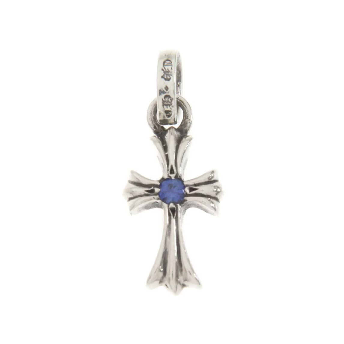 Chrome Hearts CHROME HEARTS BLUE SAPPHIRE BABY FAT PENDANT Size ONE SIZE - 1 Thumbnail