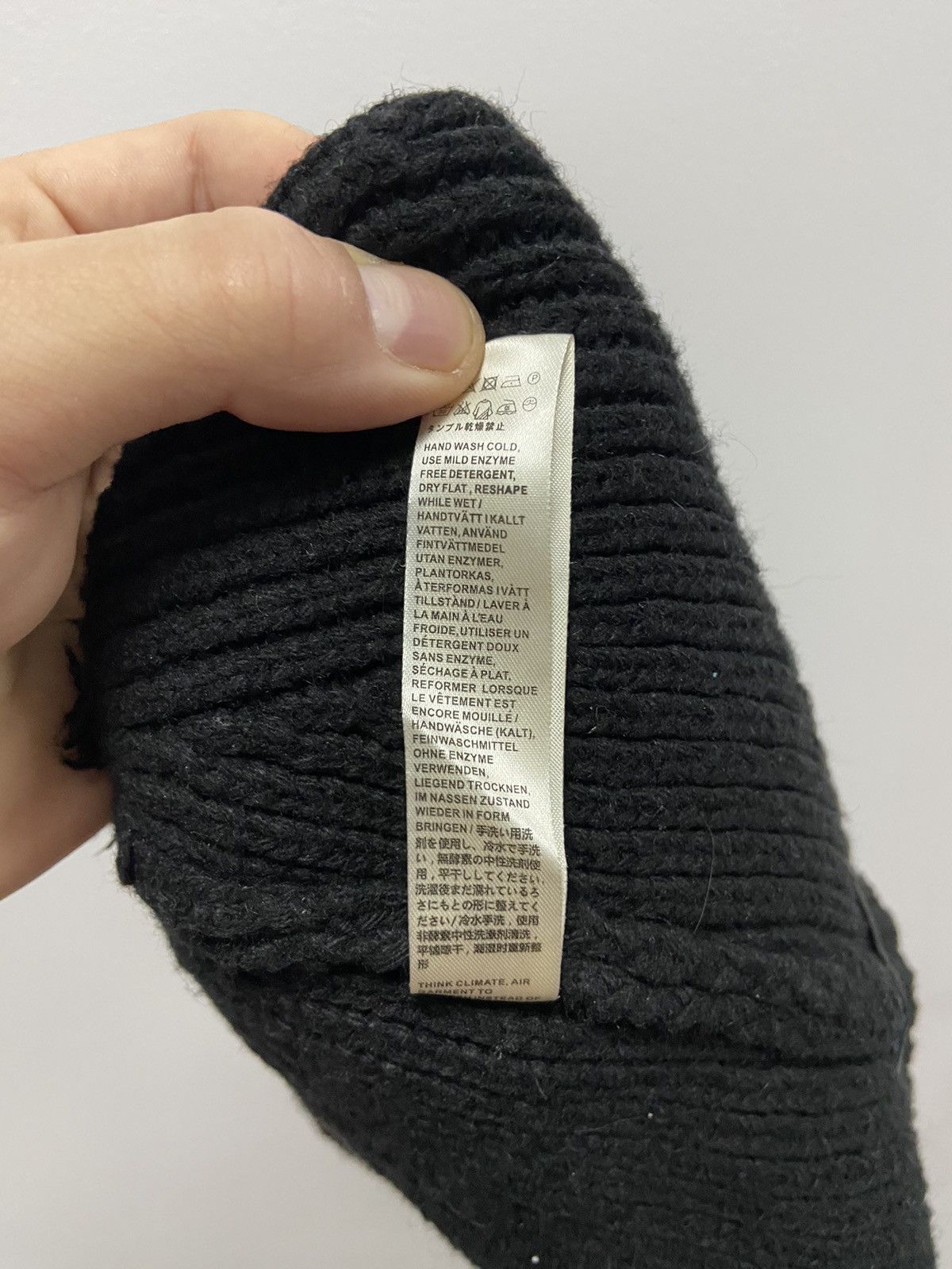 Acne Studios Acne Studios Hat Knitted Vintage Box Logo Face Wool Size ONE SIZE - 8 Thumbnail