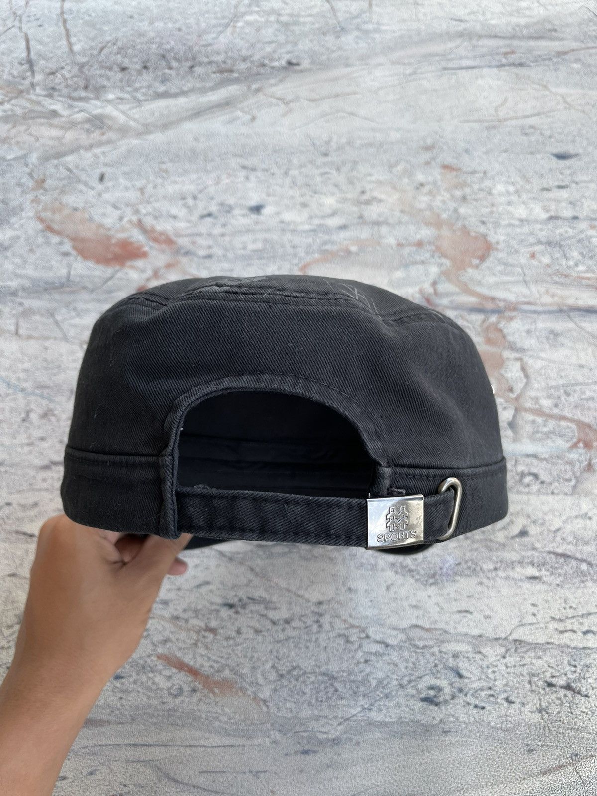 If Six Was Nine Gothic Punk Studded Patrol Cadet Hat lgb Size ONE SIZE - 9 Thumbnail