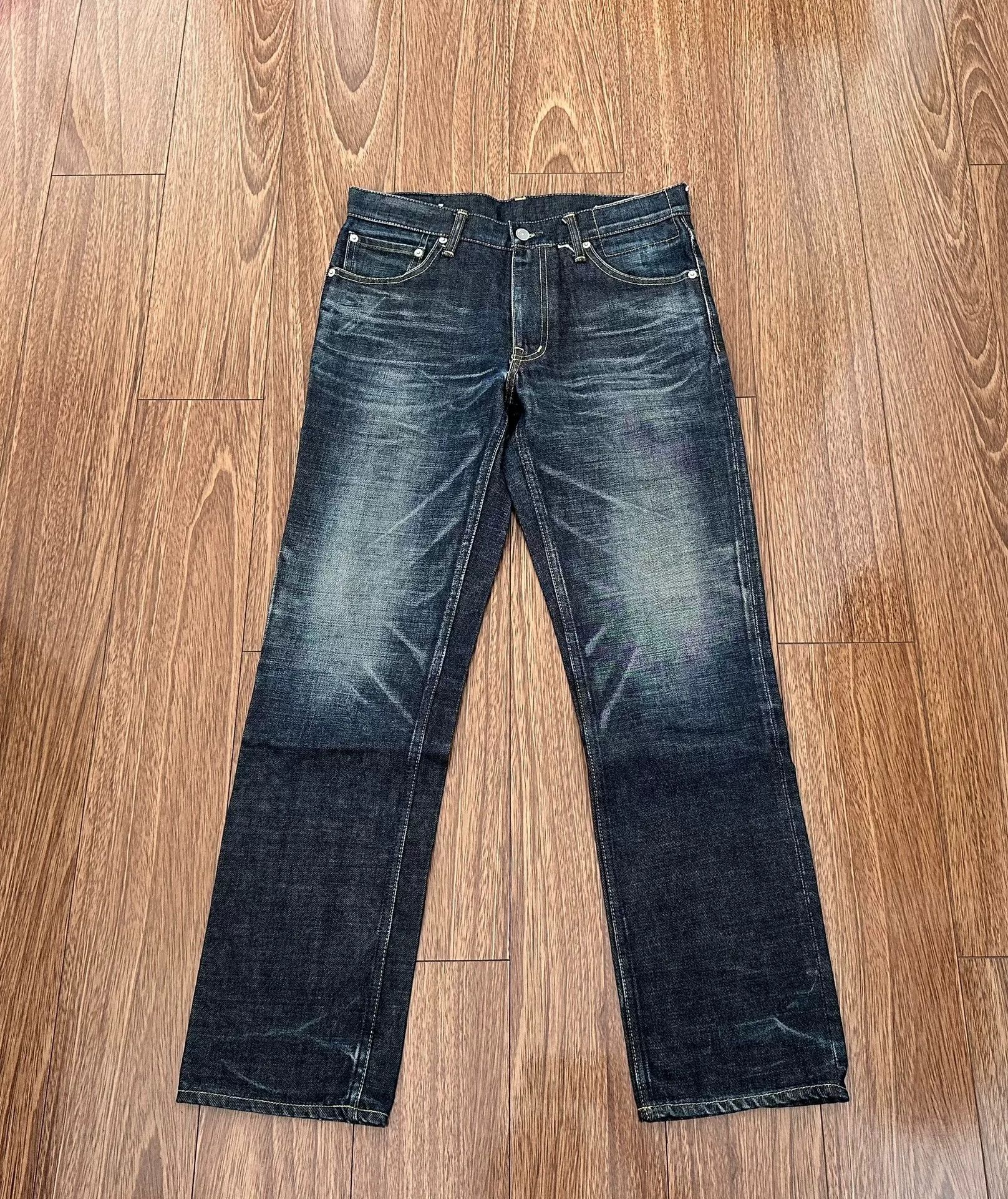 Visvim VISVIM Non-Washed Denim Pants W32L30 Size US 32 / EU 48 - 1 Thumbnail
