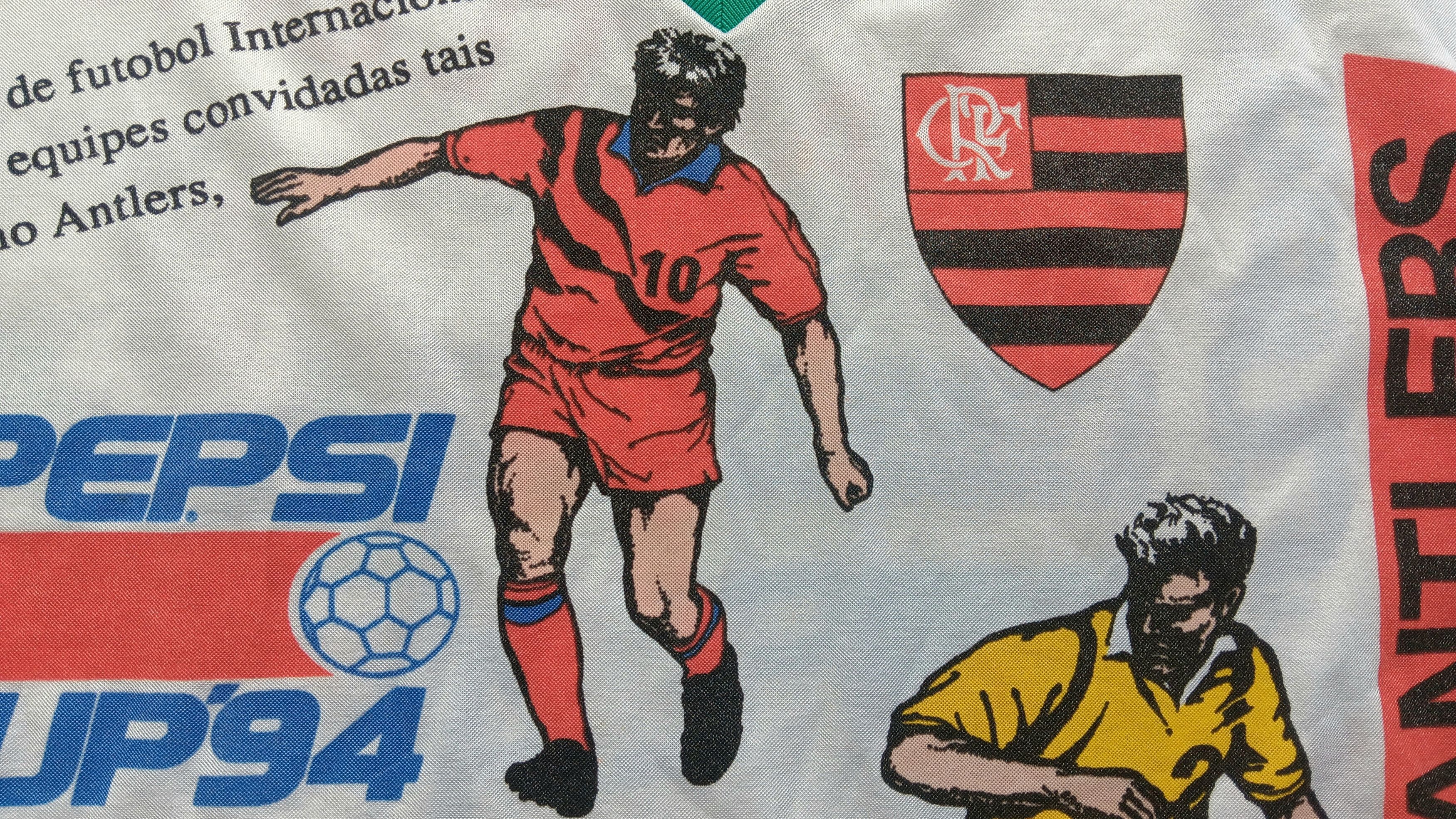 Other Vintage | 1994 Pepsi Cup | Zico | Flamengo Size US XL / EU 56 / 4 - 7 Thumbnail