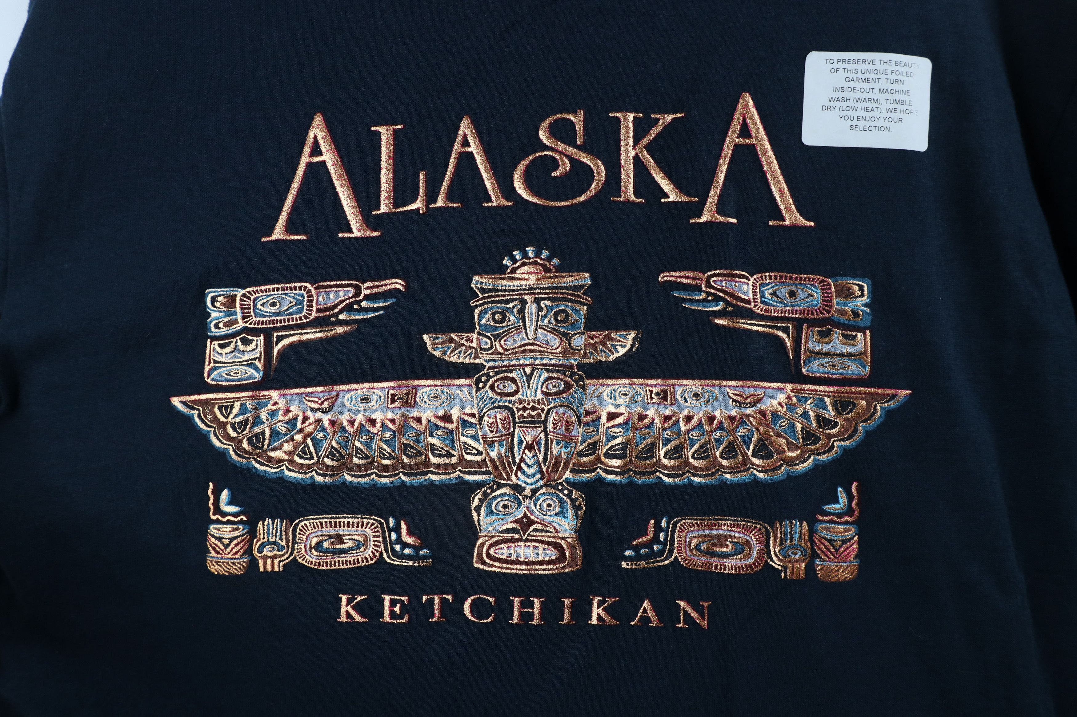 Vintage Deadstock Vintage 90s Streetwear Alaska Ketchikan T-Shirt Size US M / EU 48-50 / 2 - 5 Thumbnail