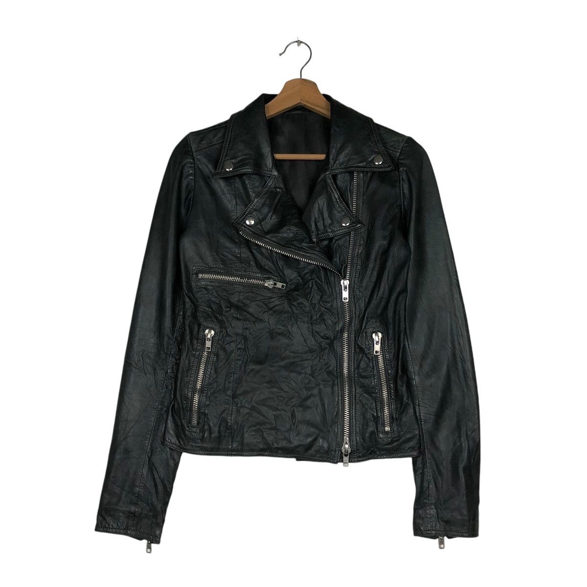 Seditionaries 🔥VINTAGE DOUBLE COLLAR LEATHE JACKET SWORD 14th ADDICTION Size US M / EU 48-50 / 2 - 3 Thumbnail