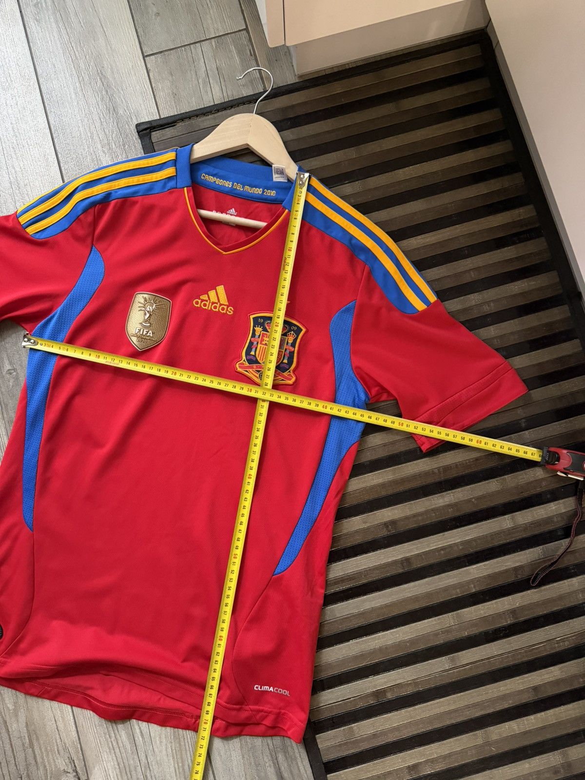 Adidas Adidas Spain Fifa 2010 Home S Jersey Size US S / EU 44-46 / 1 - 10 Thumbnail