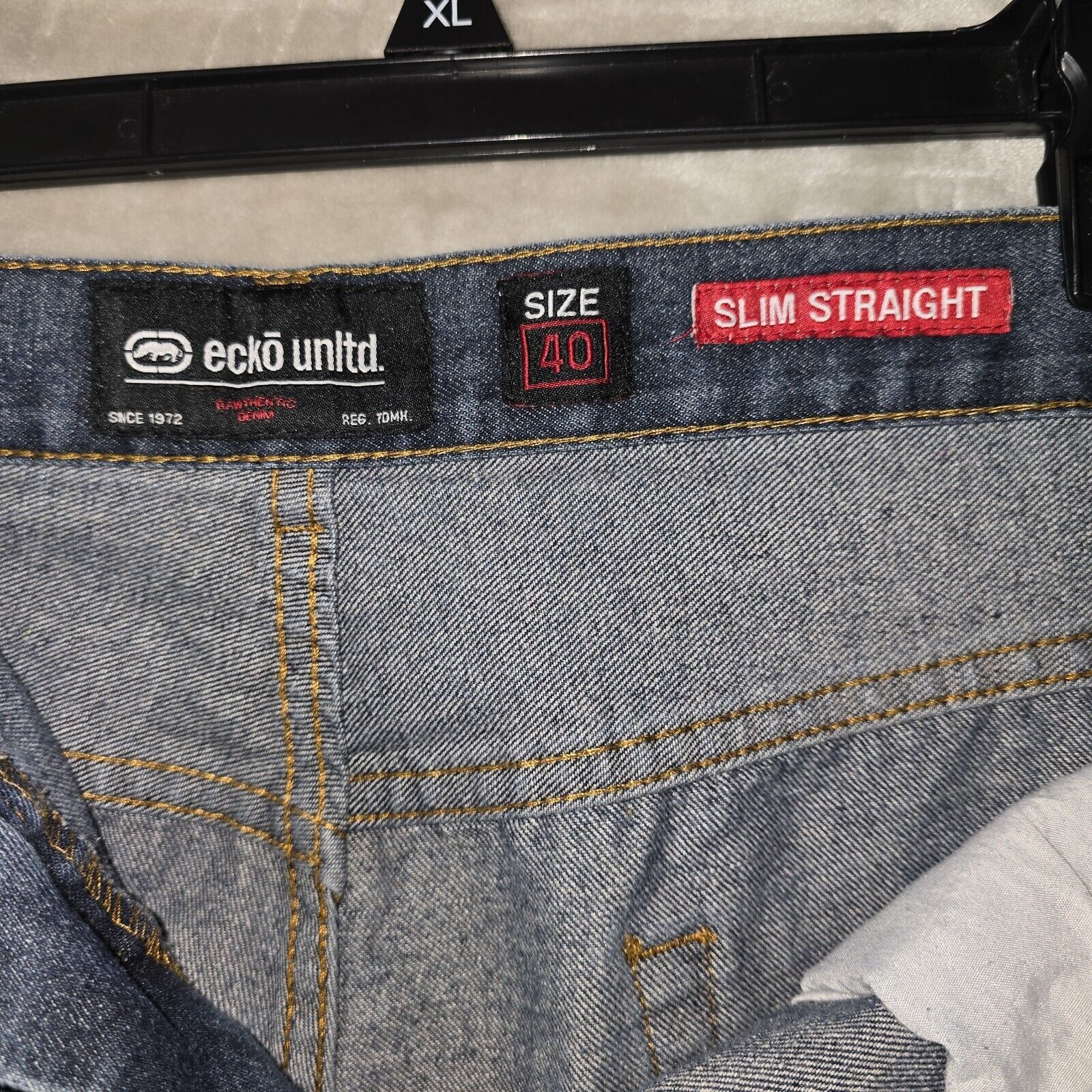 Ecko Unltd. Vintage Ecko Unltd Men’s Slim Straight Fit Jeans Pants 40x29 Size US 40 / EU 56 - 5 Thumbnail