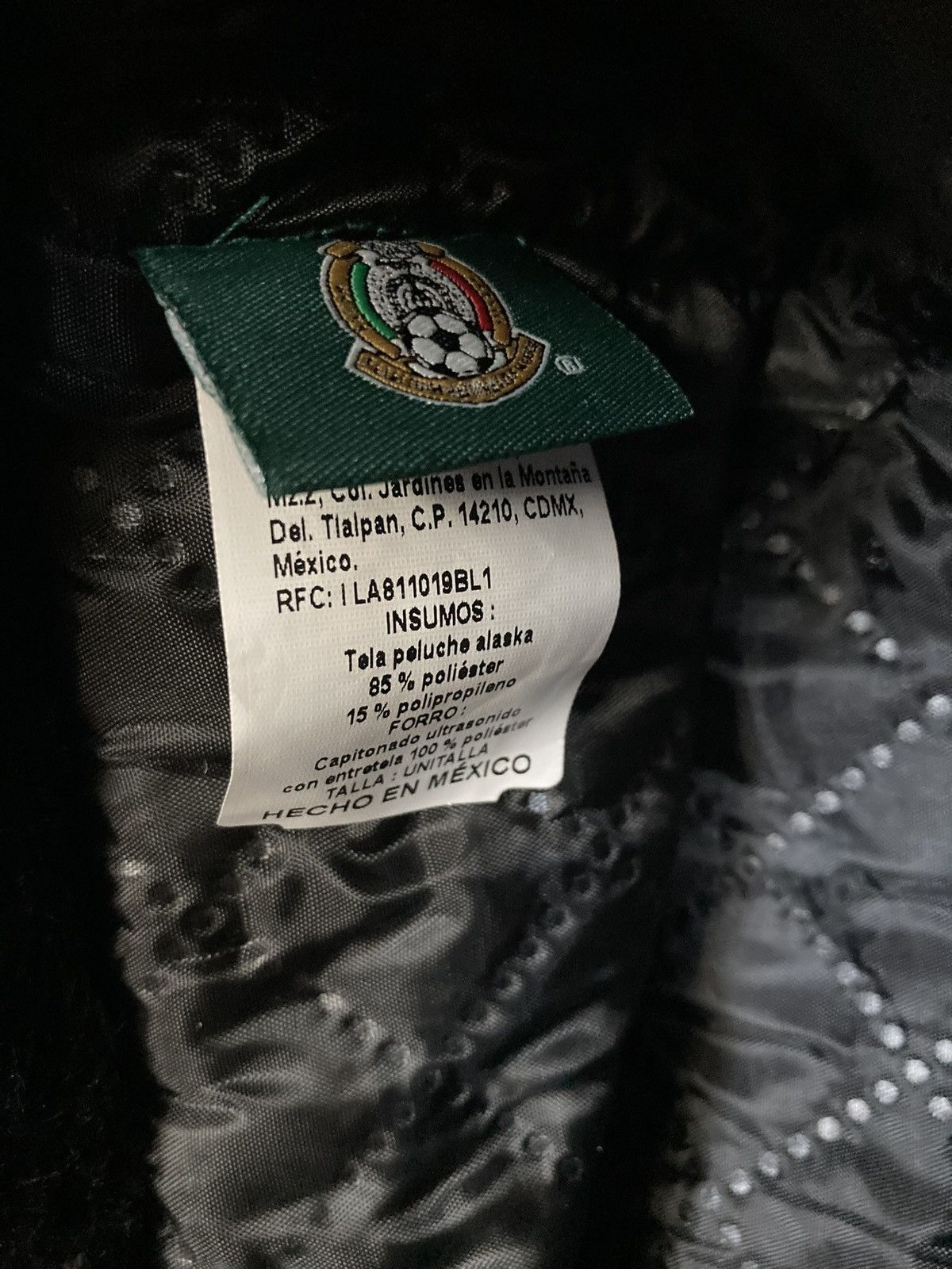 Vintage MEXICO NATIONAL FOOTBALL FUTBOL SOCCER TEAM USHANKA TRAPPER Size ONE SIZE - 11 Thumbnail