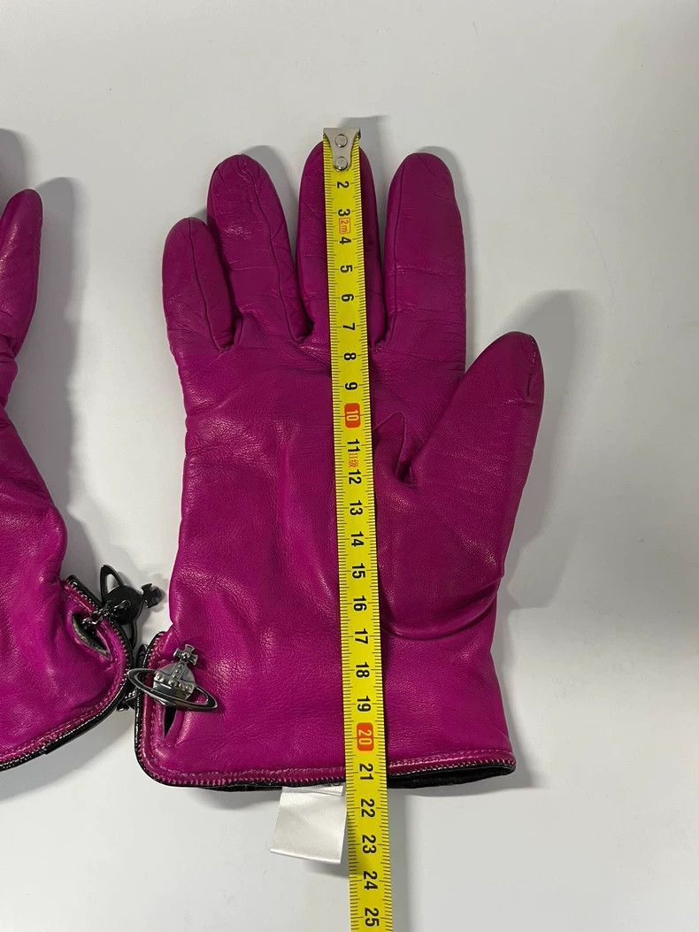 Vivienne Westwood Vivienne Westwood Pink Saturn Gloves Size ONE SIZE - 5 Thumbnail