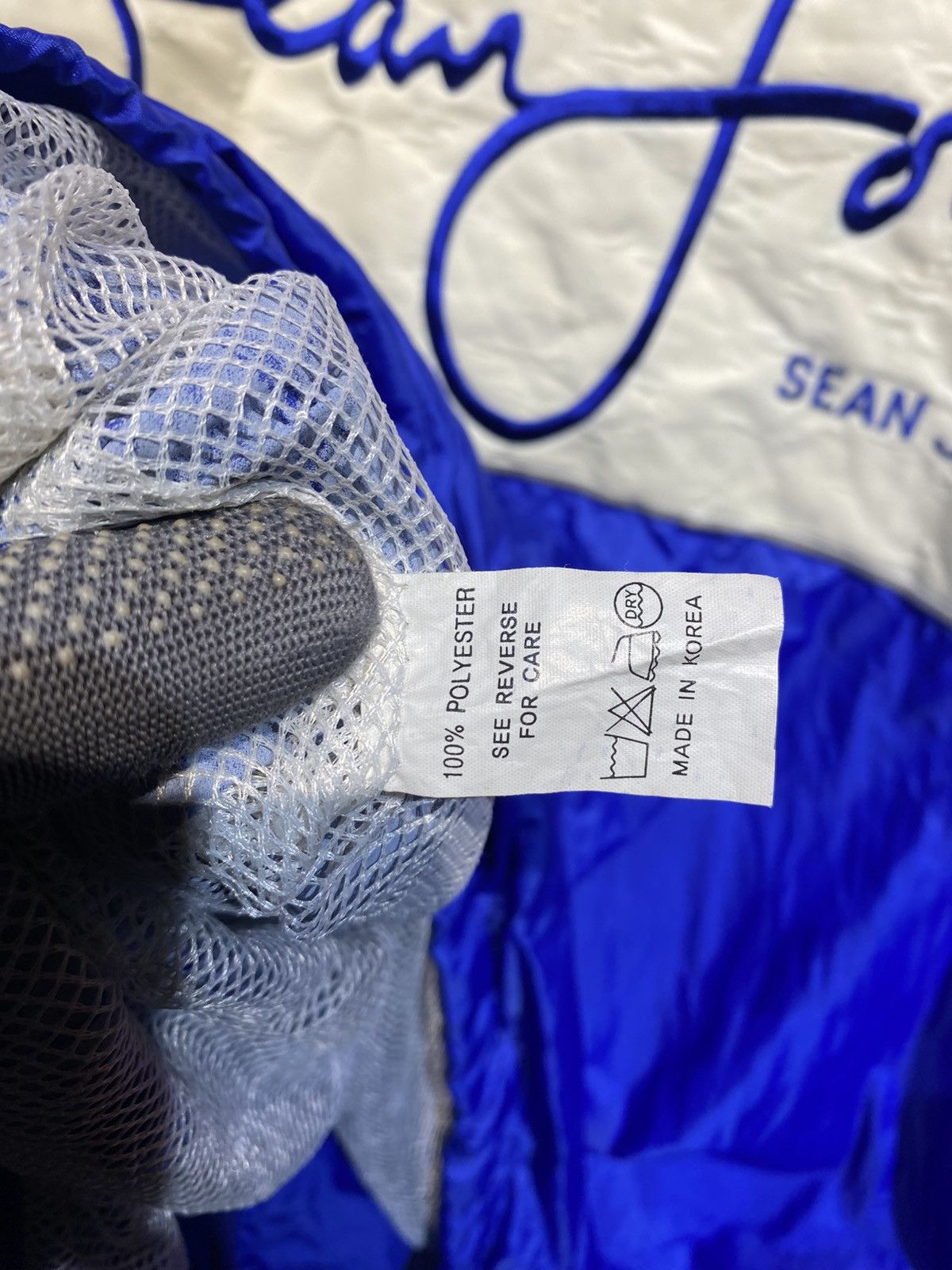Sean John Vintage Sean John Blue Windbreaker Jacket Hip-Hop Streetwear Size US XL / EU 56 / 4 - 6 Thumbnail