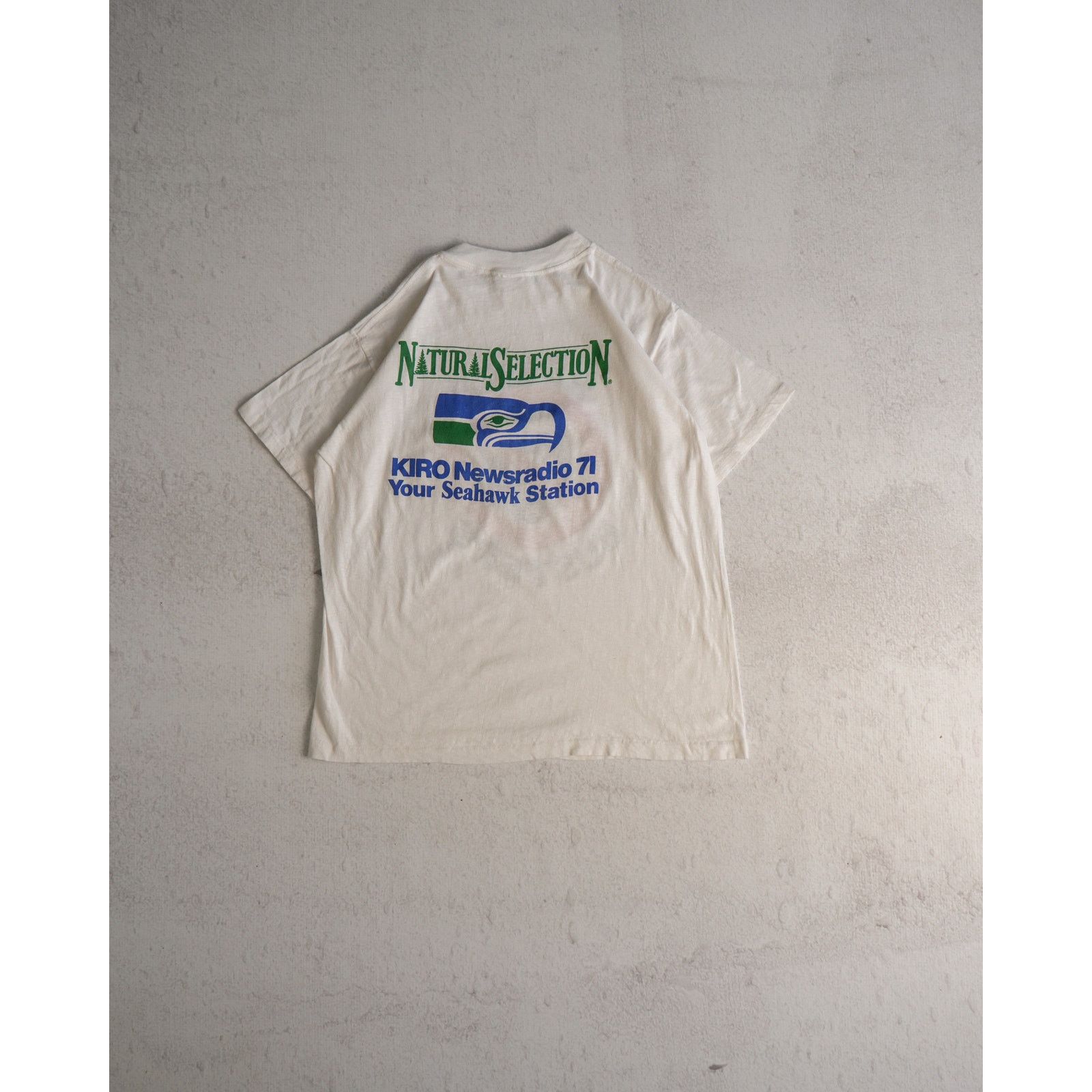 NFL Vintage 90s Seattle Seahawks NFL T-Shirt - Men's Large Size US L / EU 52-54 / 3 - 2 Thumbnail