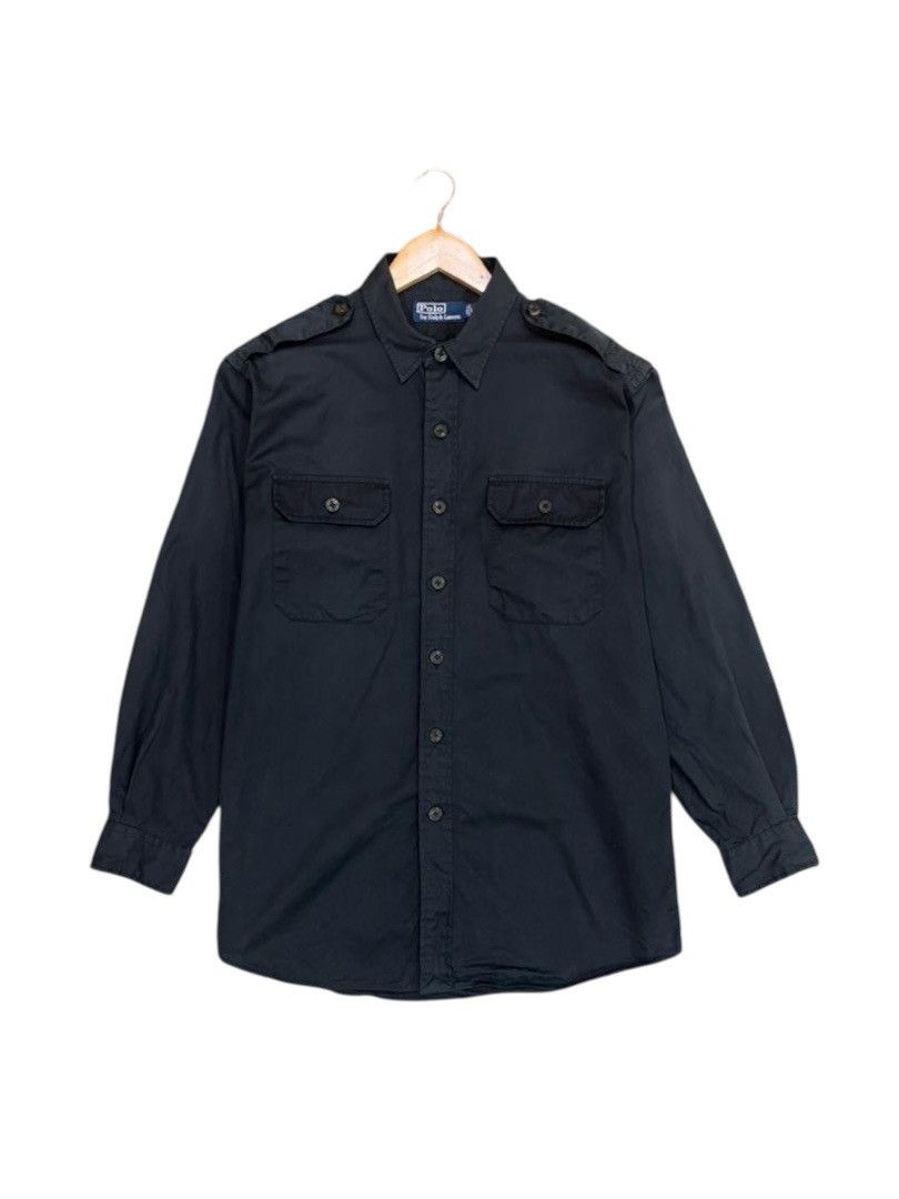 Polo Ralph Lauren Binding accept 🔥 Polo Ralph Lauren Army Style Marine Shirt Size US L / EU 52-54 / 3 - 1 Thumbnail