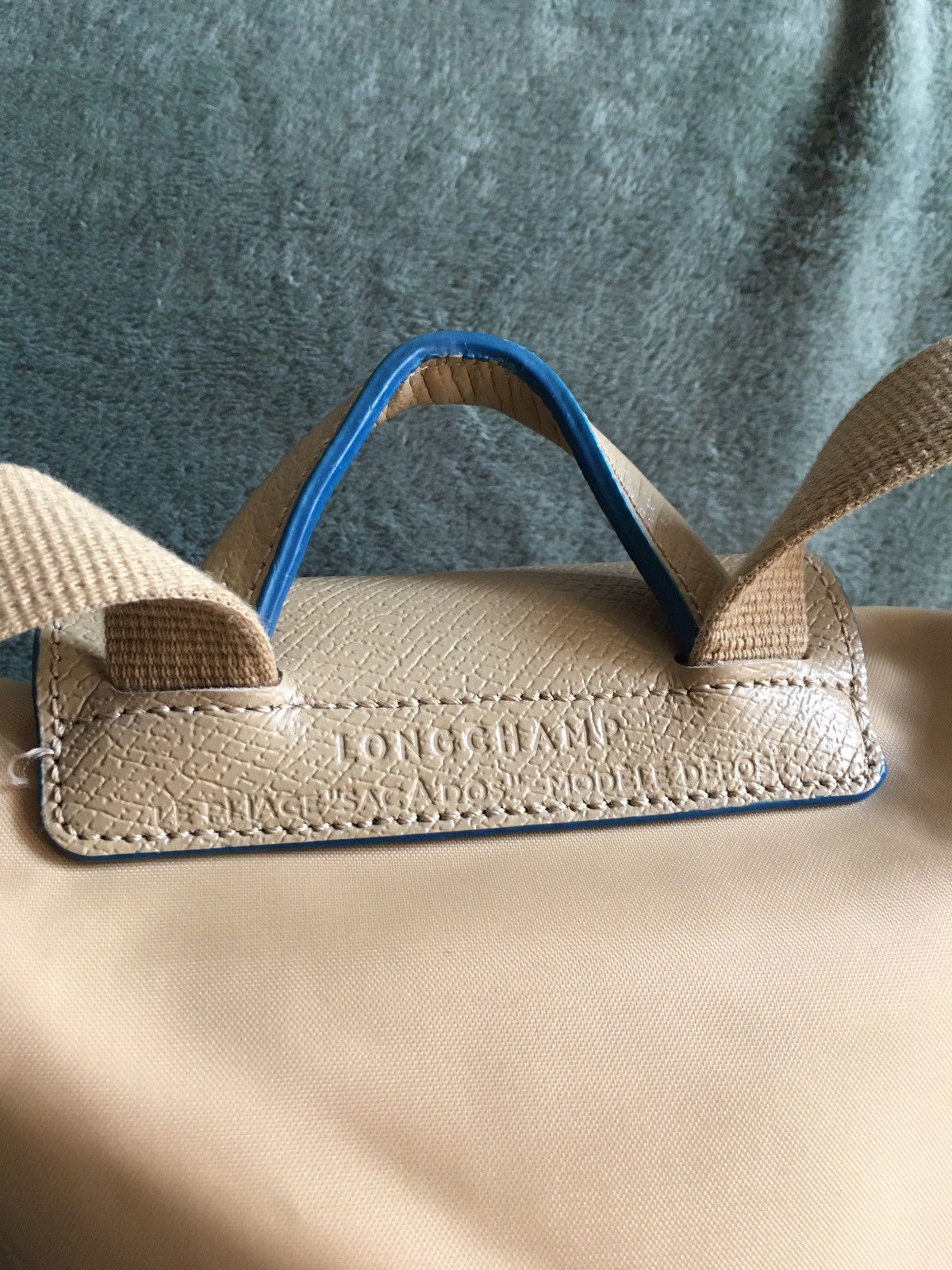 Longchamp Longchamp Le Pliage Club Beige Nylon Backpack Bag Size ONE SIZE - 10 Thumbnail
