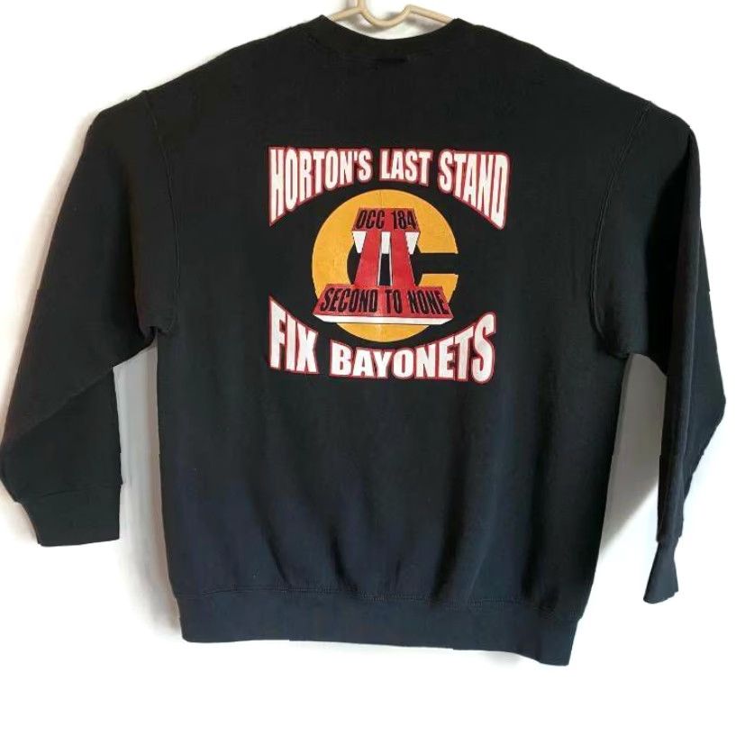 Fruit Of The Loom Fruit Of The Loom Mens Sweatshirt Black Extra Large XL Size US L / EU 52-54 / 3 - 2 Thumbnail