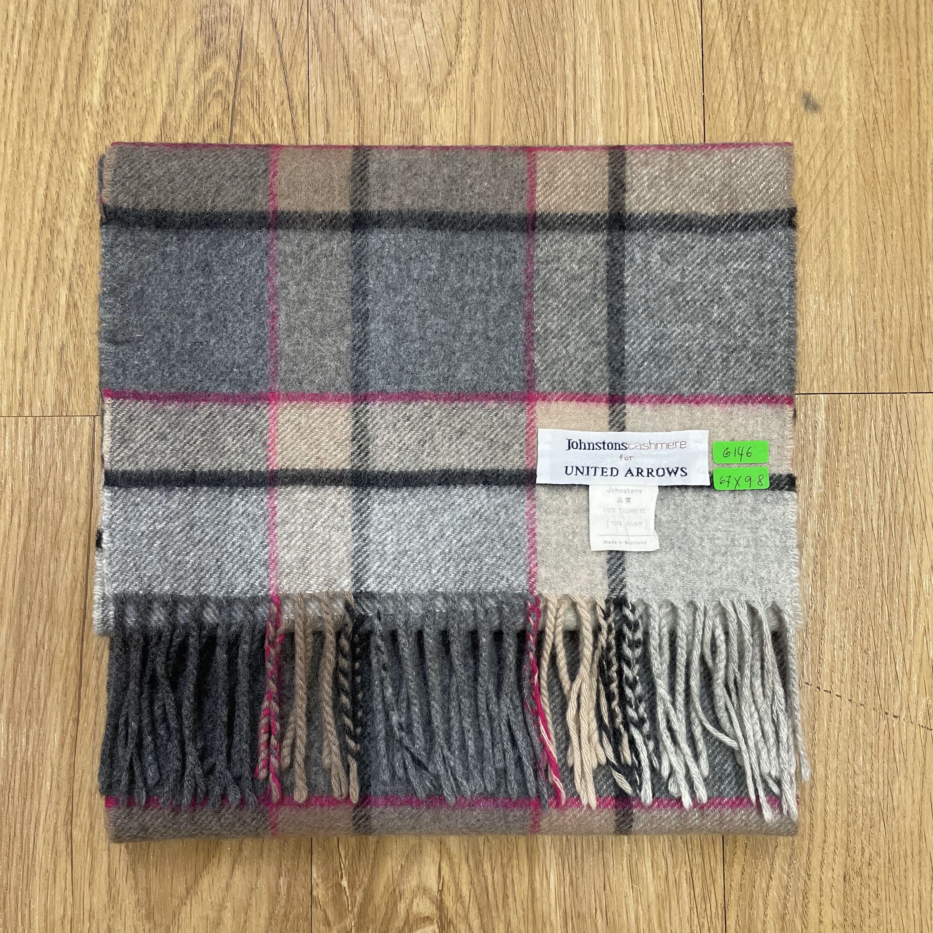 Johnstons Of Elgin Johnstons Of Elgin For United Arrows Scarf / Muffler - 6146 Size ONE SIZE - 7 Thumbnail