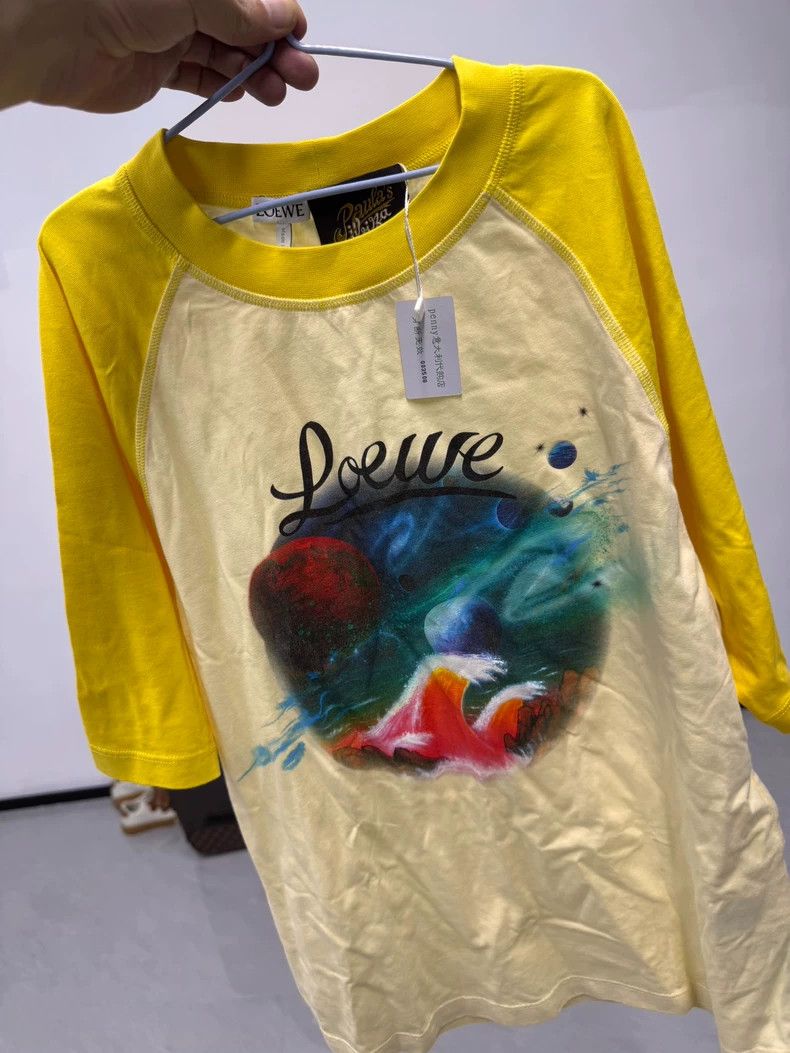 Loewe LOEWE Color-matched short-sleeved T-shirt Size M / US 6-8 / IT 42-44 - 1 Thumbnail